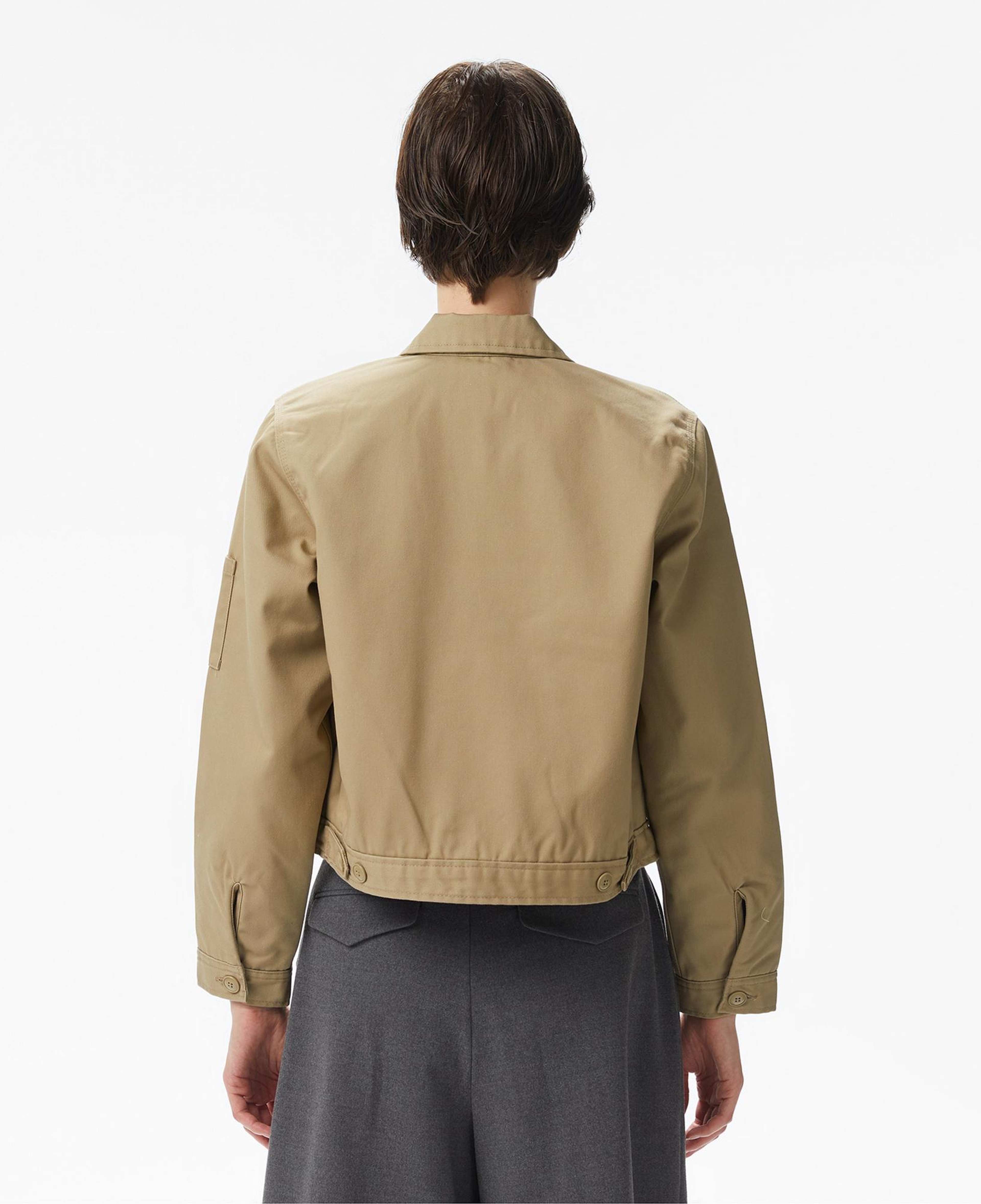 Dickies Lined Eisenhower Crop Kadın Haki Ceket