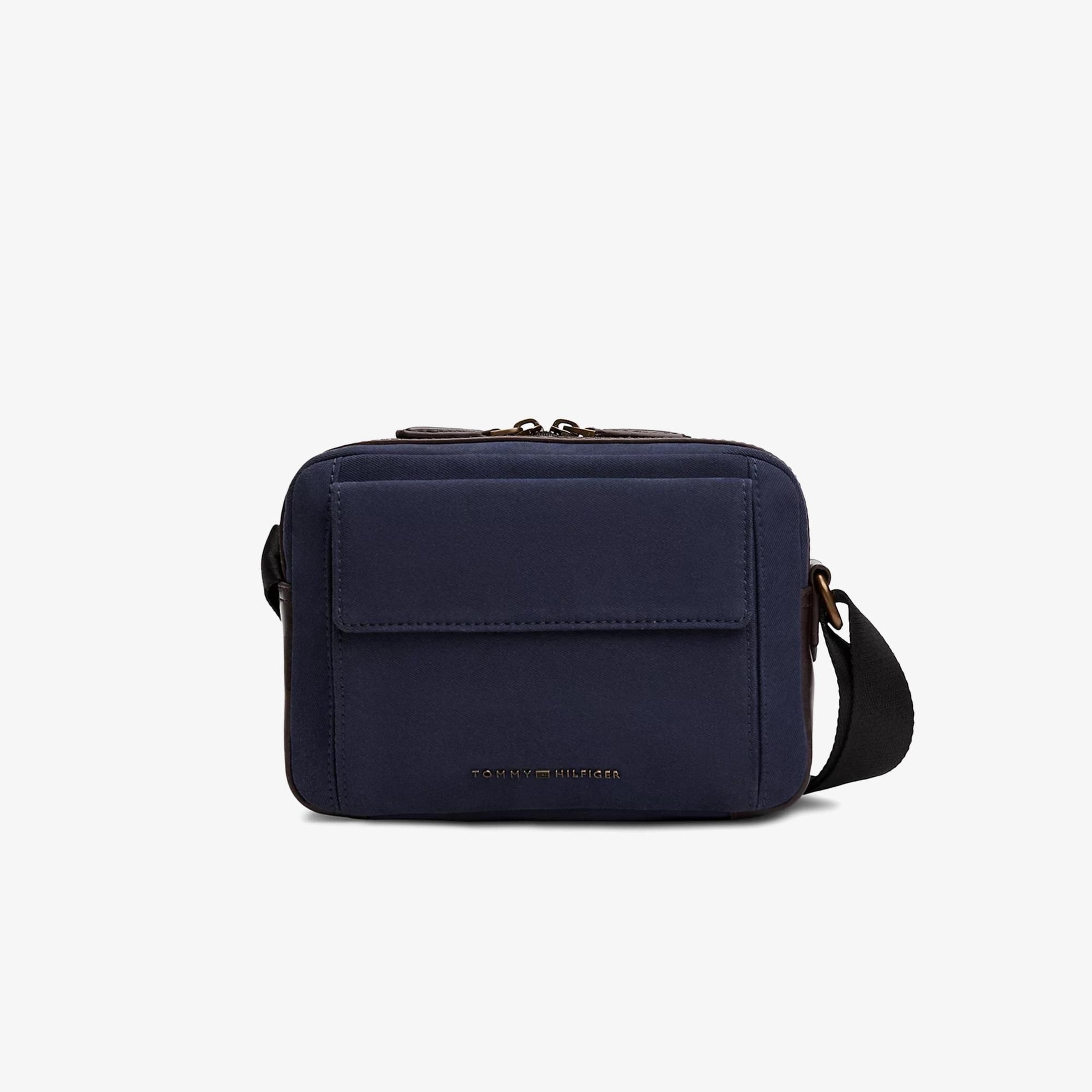 Tommy Hilfiger Casual Prep Erkek Lacivert Çapraz Çanta