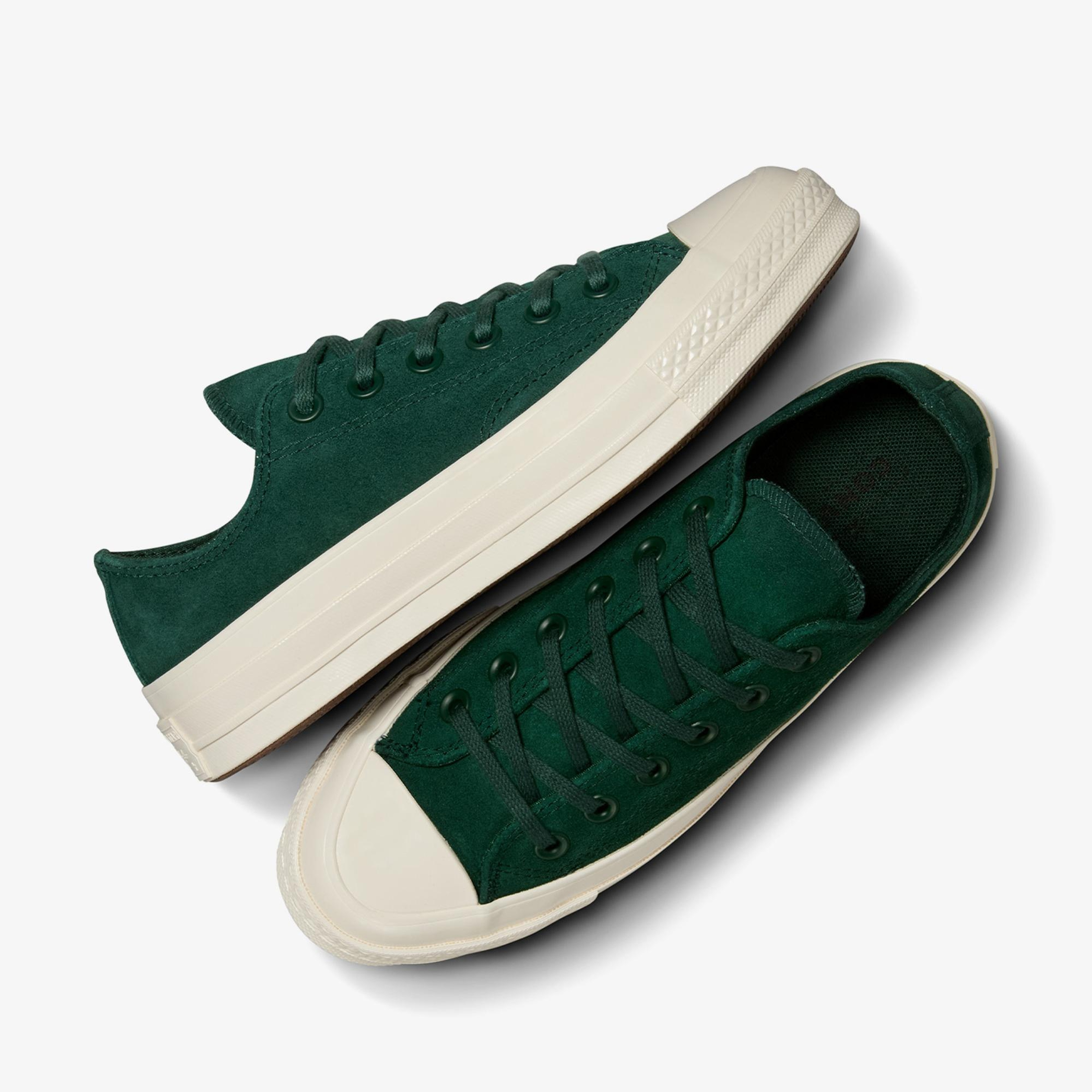 Converse Chuck 70 Unisex Yeşil Süet Sneaker