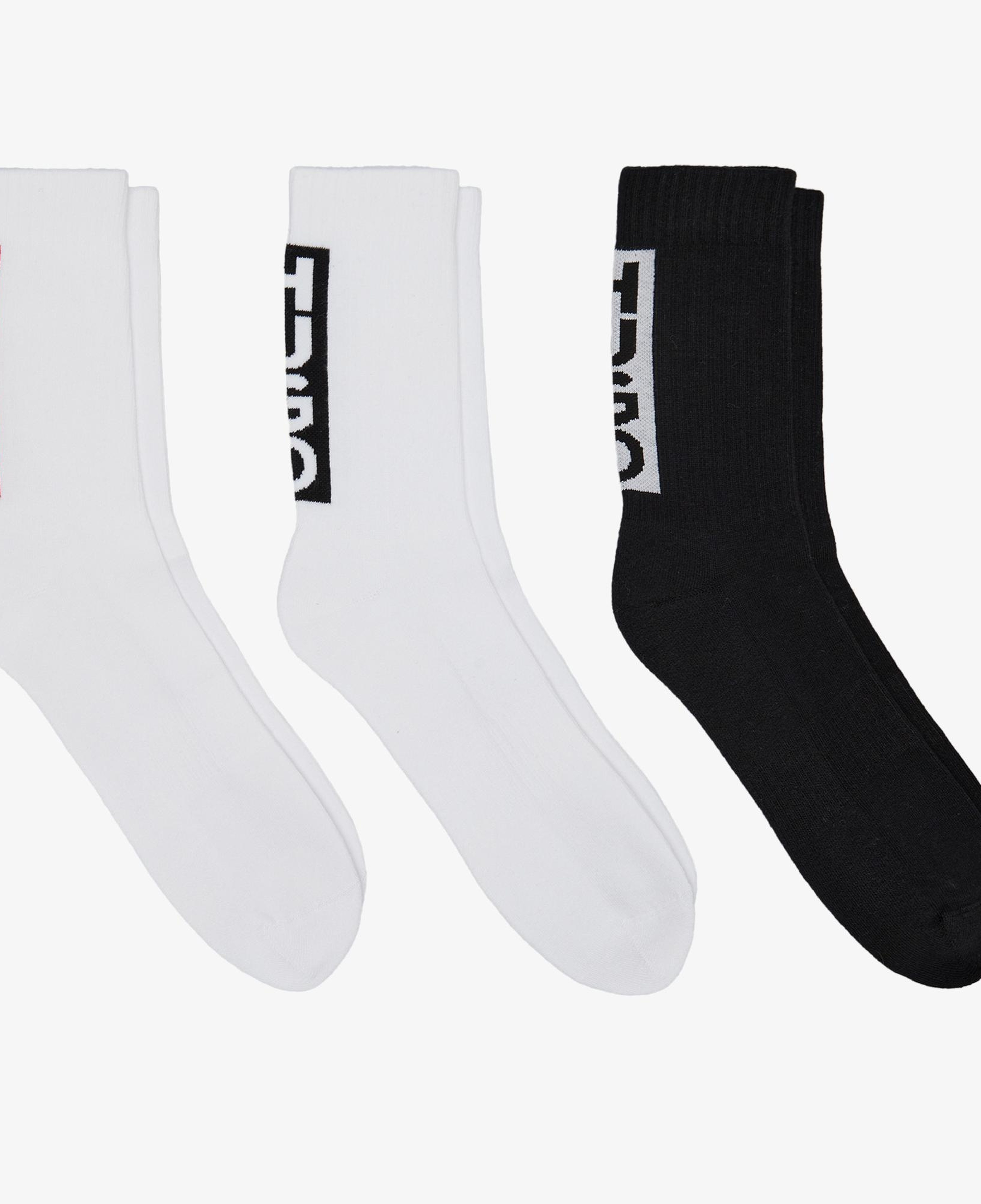 Hugo 3'lü Erkek Siyah Çorap