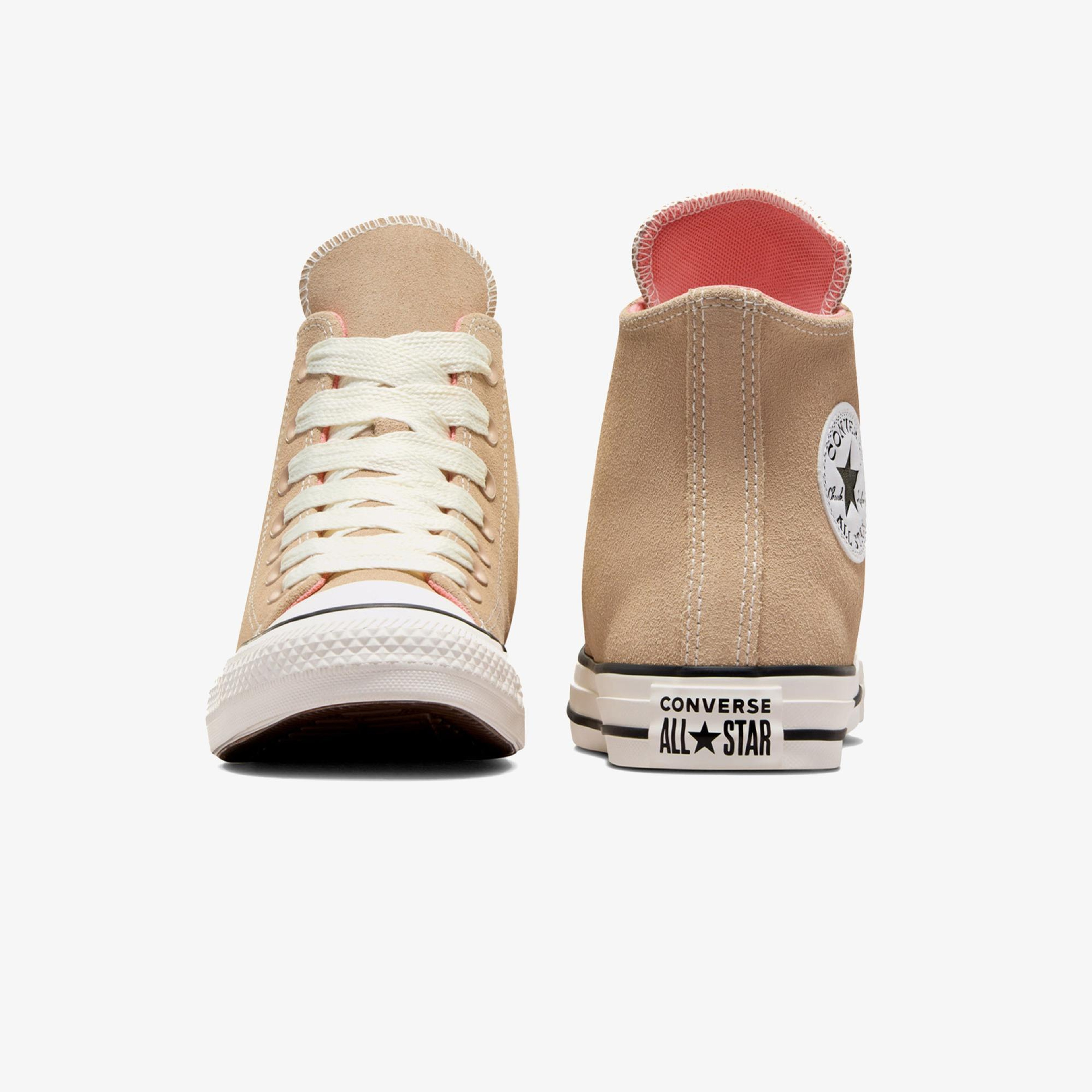 Converse Chuck Taylor All Star Kadın Bej Süet Sneaker