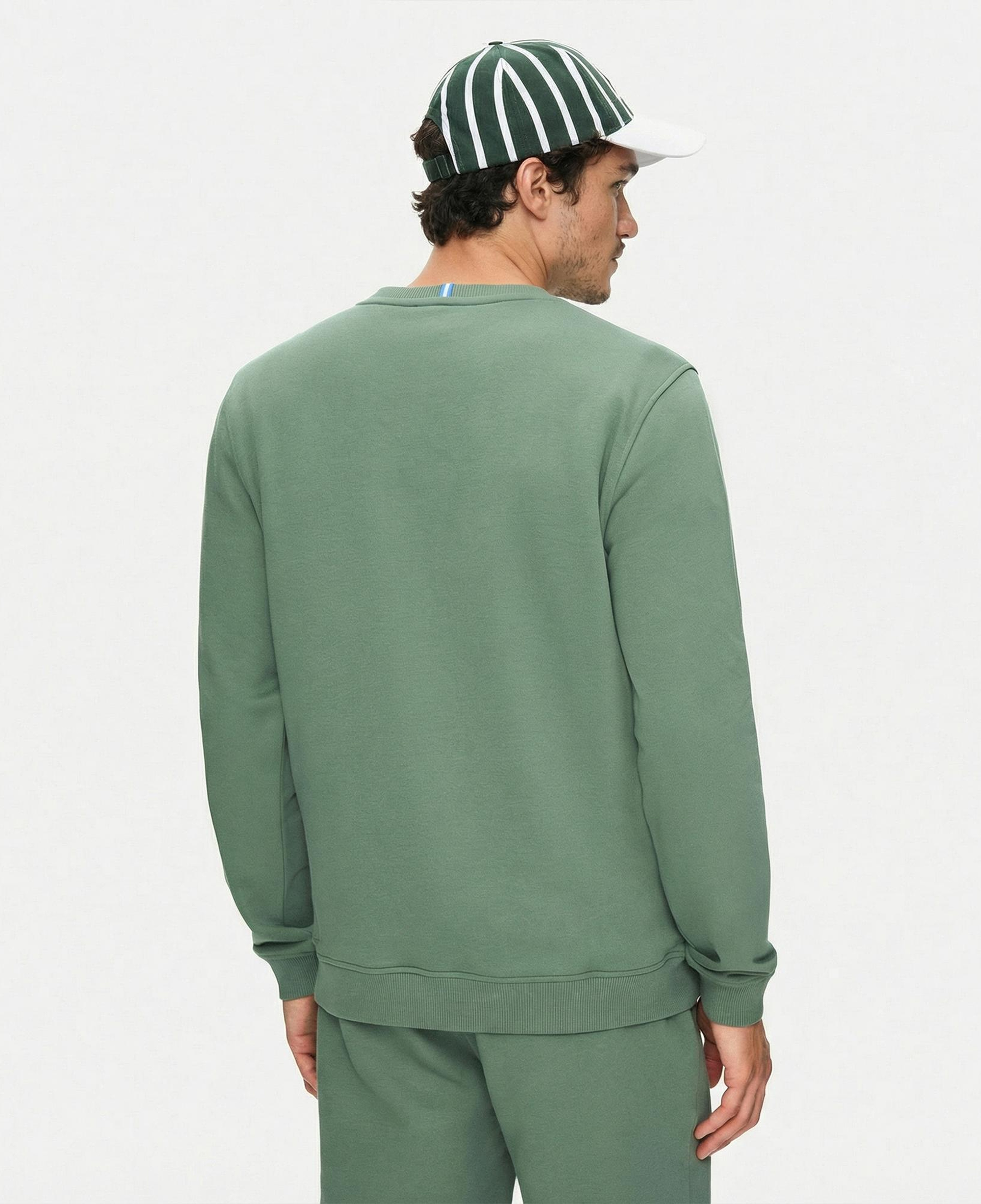 Ucla Valley Erkek Yeşil Sweatshirt