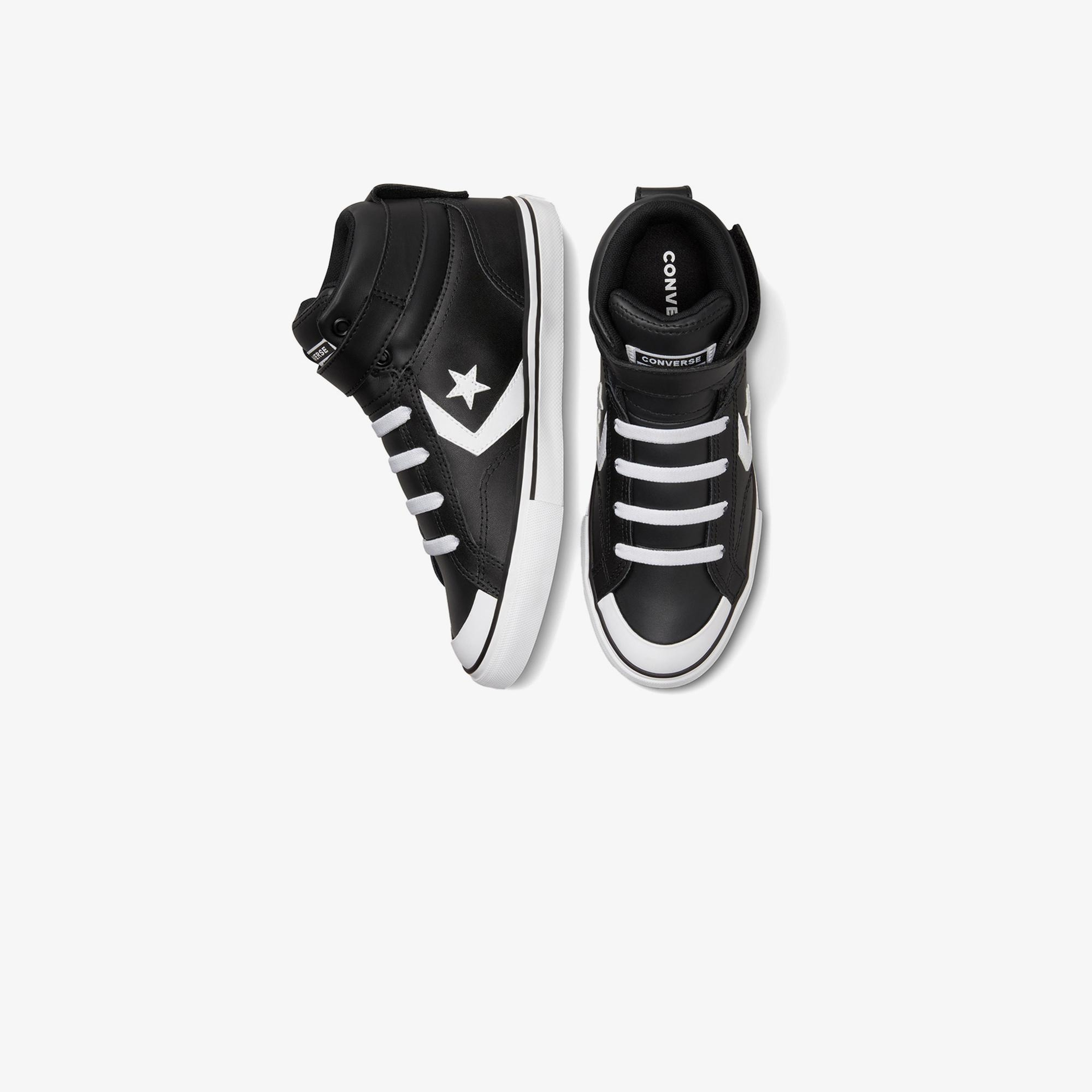 Converse Pro Blaze Çocuk Siyah Deri Sneaker