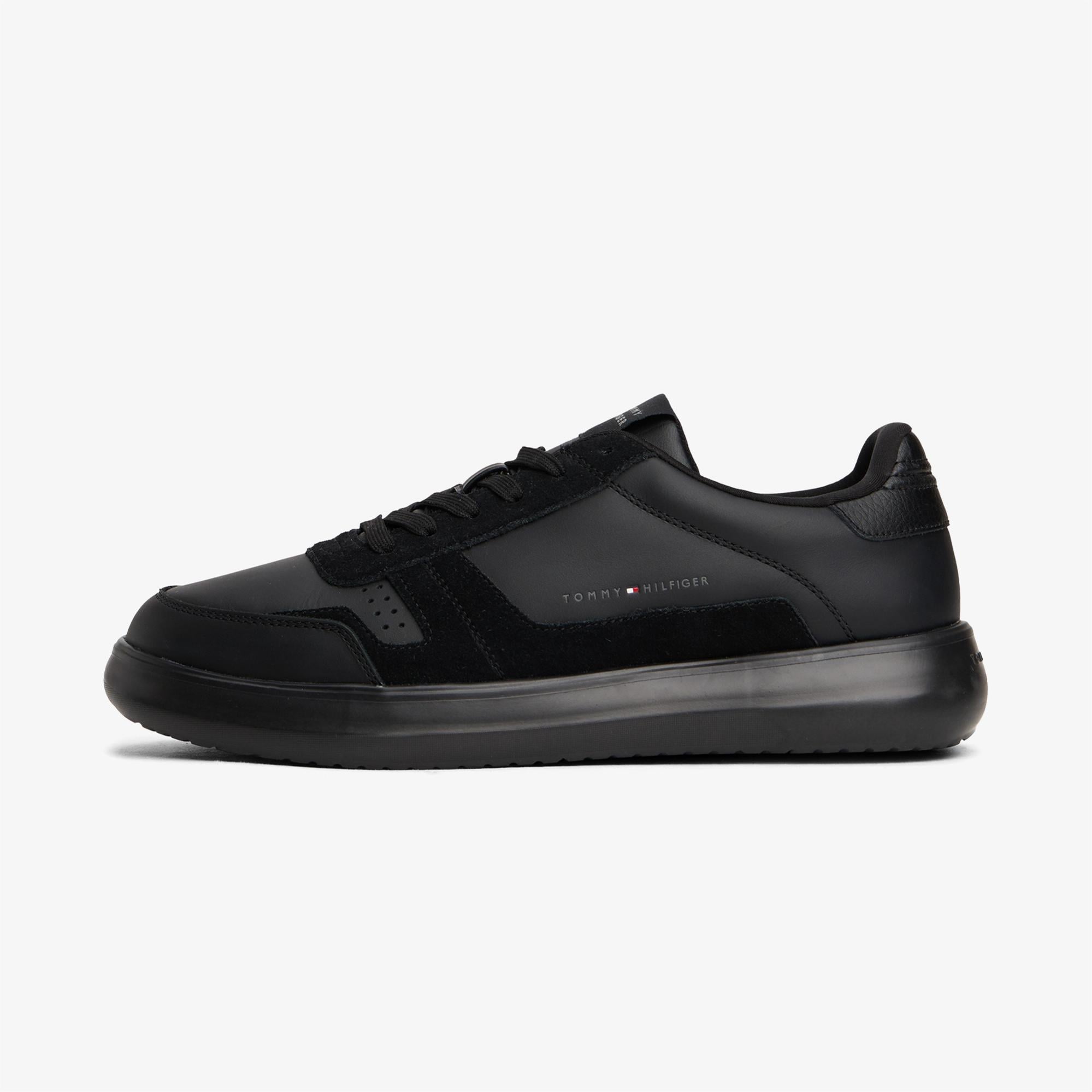 Tommy Hilfiger Modern Lightcup Erkek Siyah Sneaker