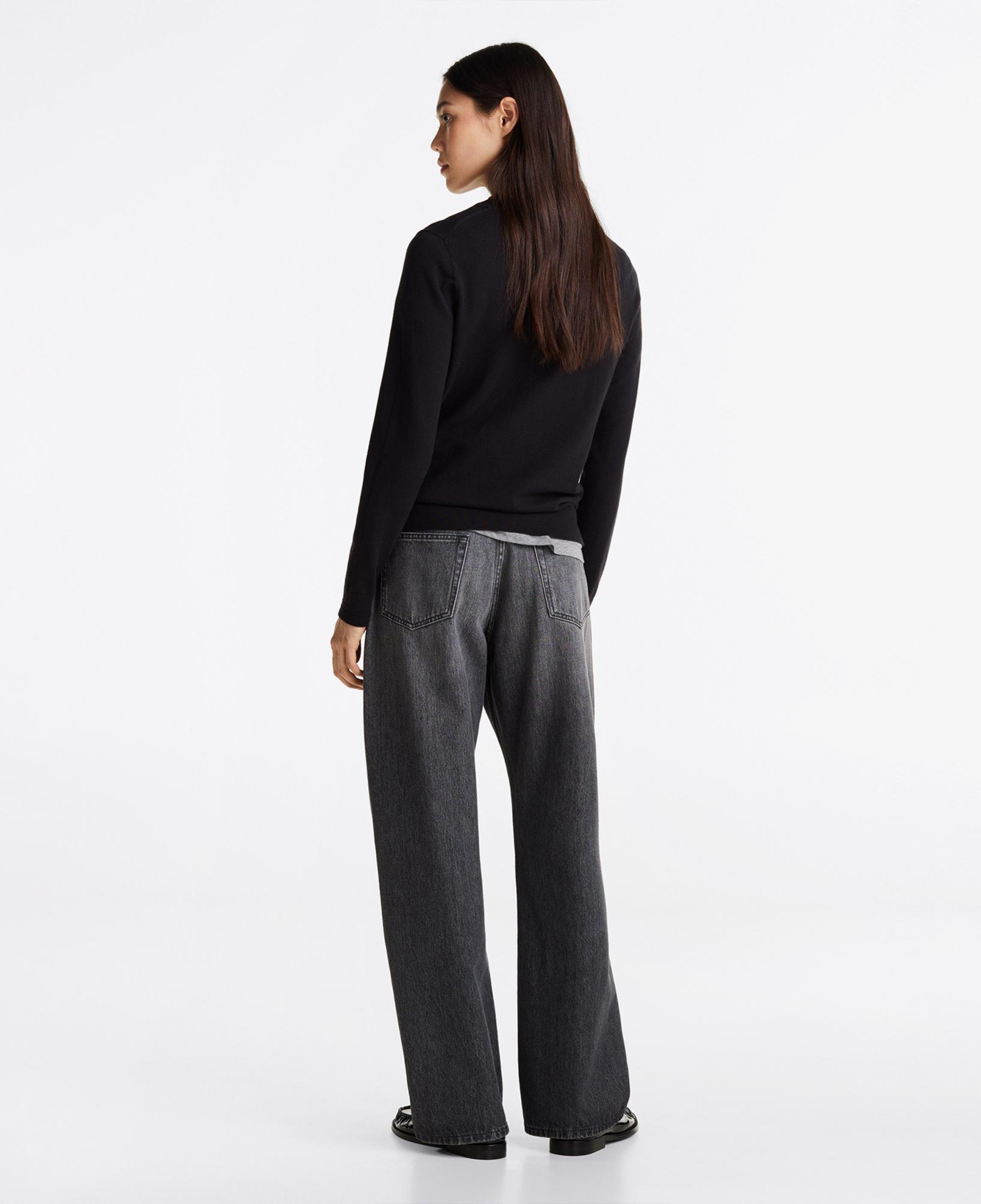 Tommy Hilfiger Stitch Kadın Siyah Kazak