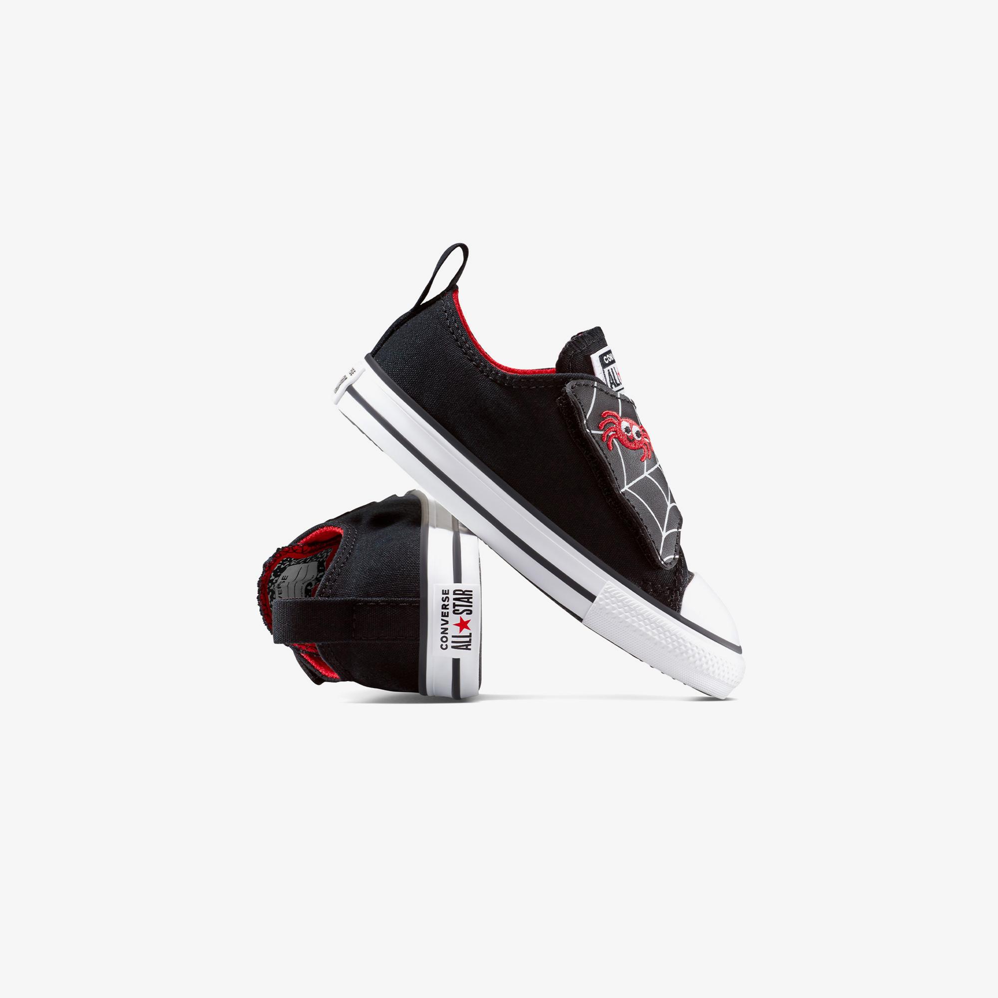 Converse Chuck Taylor All Star One-Strap Spiderweb Bebek Siyah Sneaker