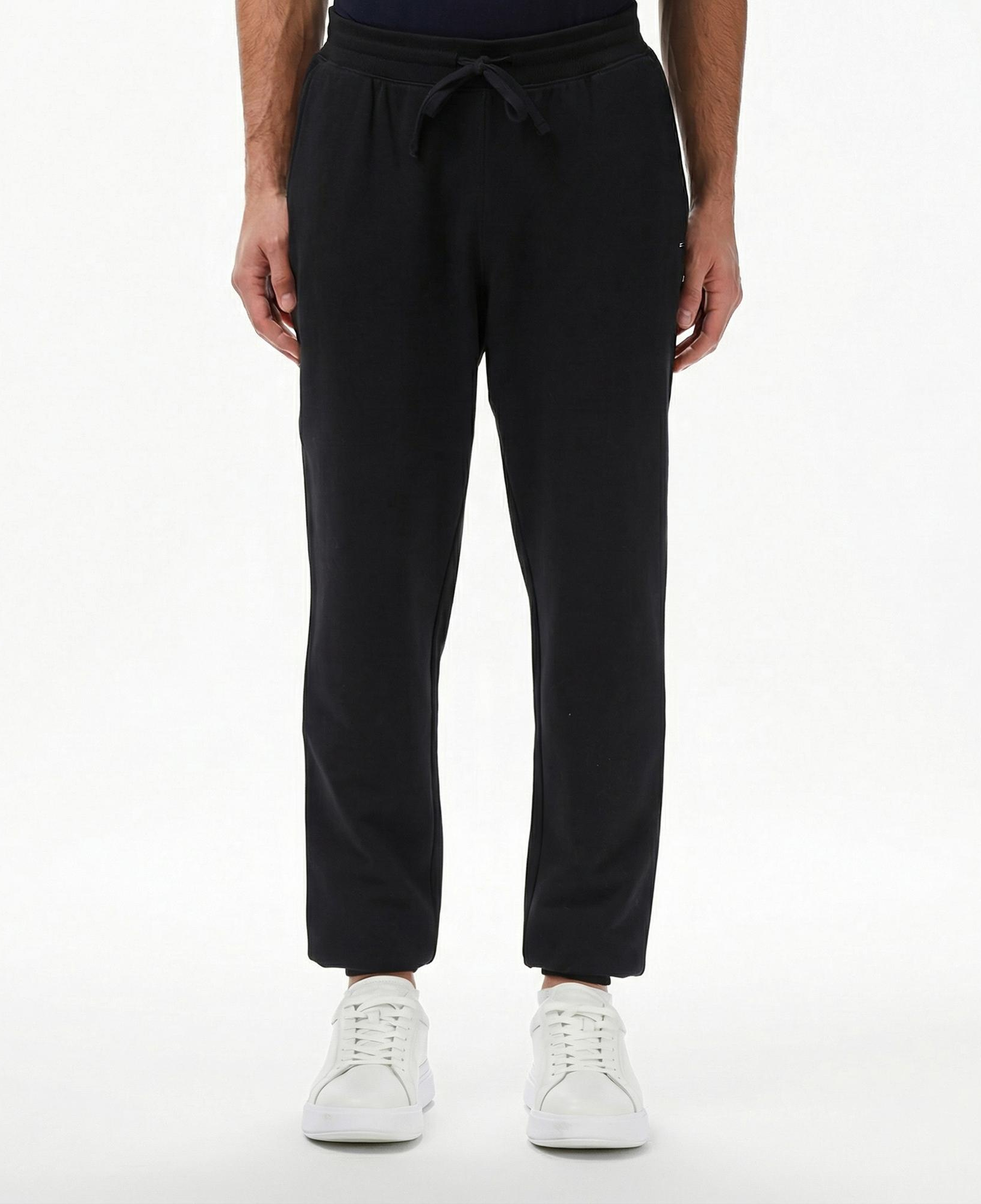 Tommy Hilfiger Core Essentials Erkek Siyah Eşofman Altı