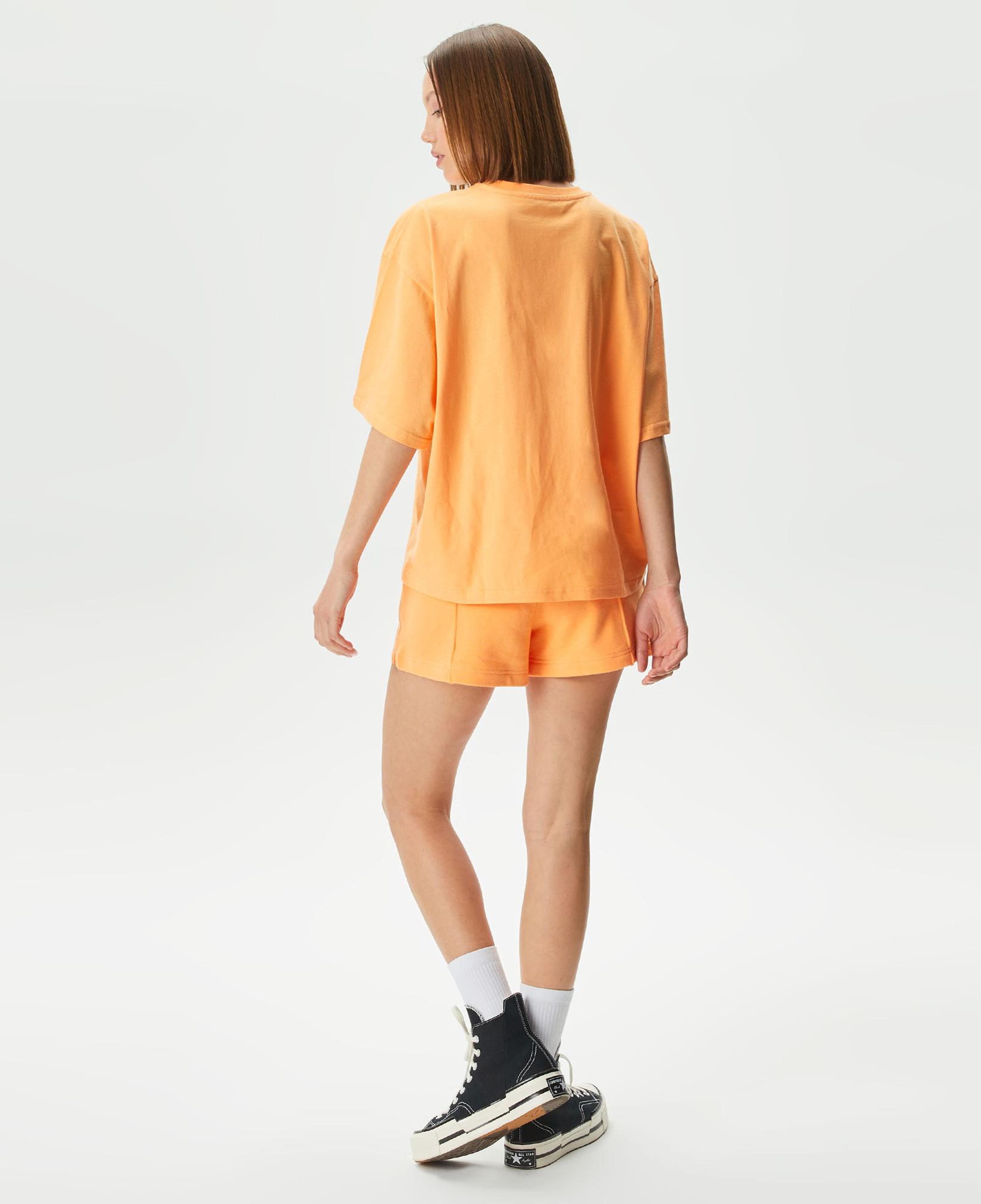 Les Benjamins 302 Kadın Turuncu Şort