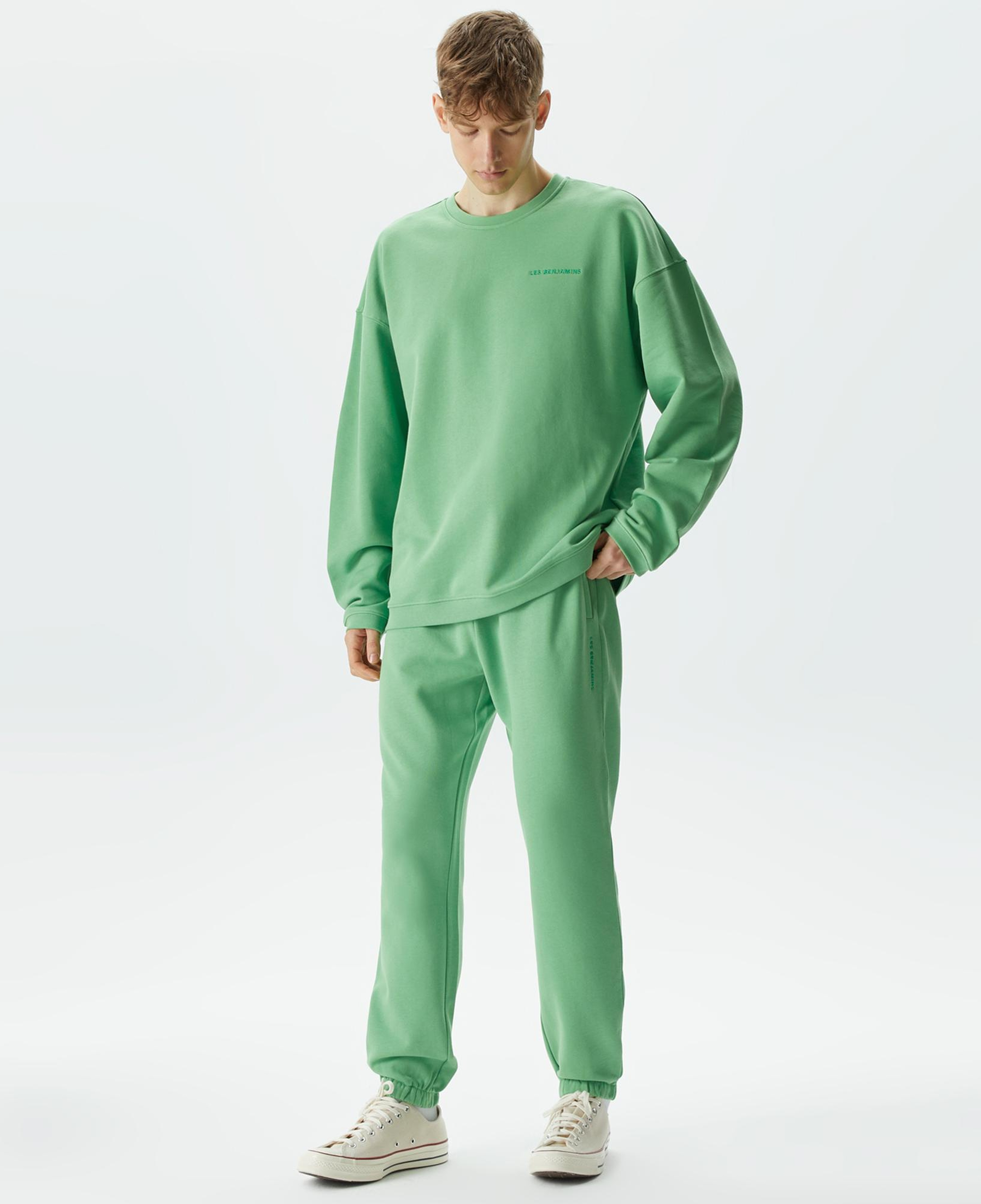 Les Benjamins Essentials 305 Erkek Yeşil Eşofman Altı