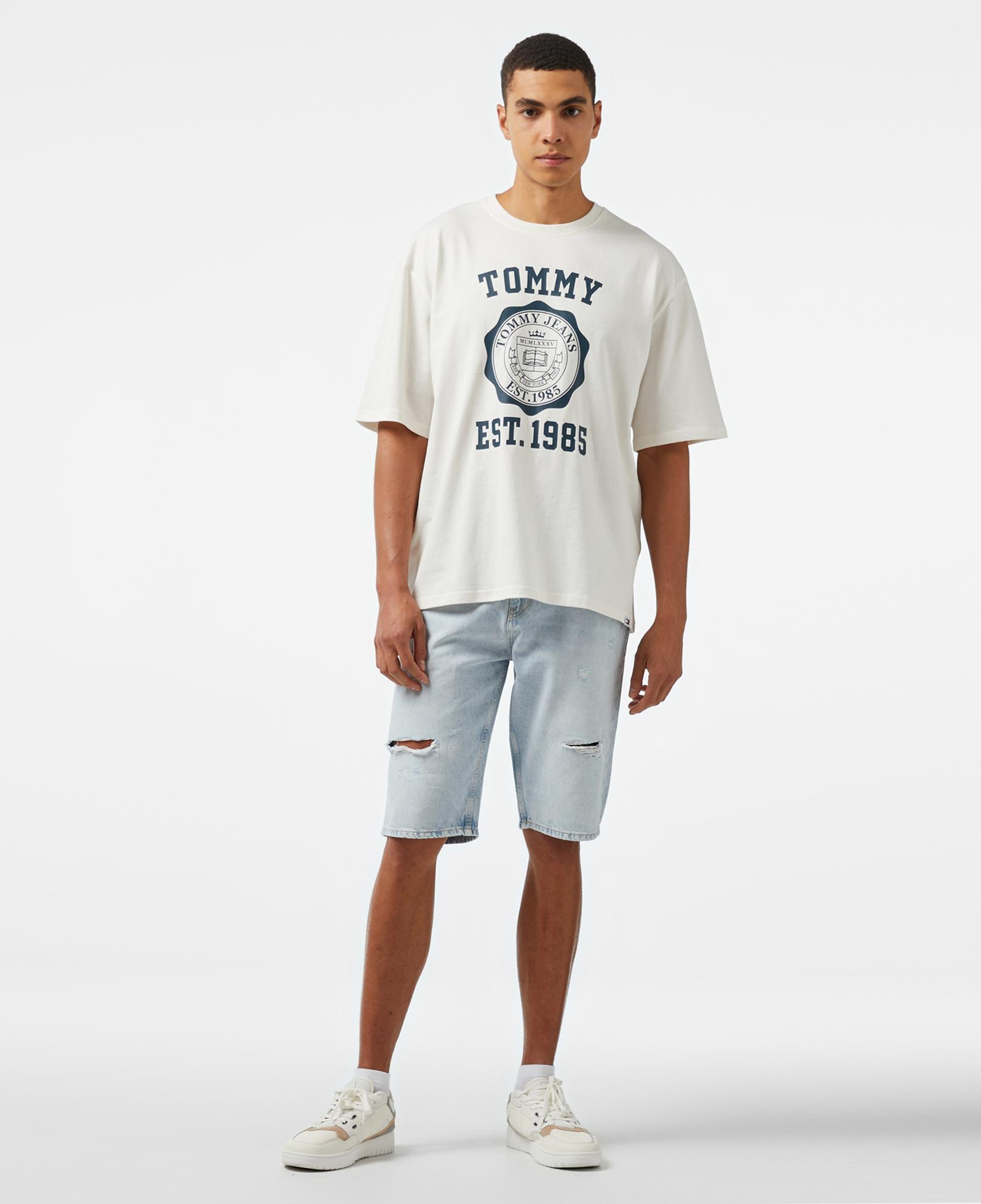 Tommy Jeans Ryan Archive Erkek Mavi Şort