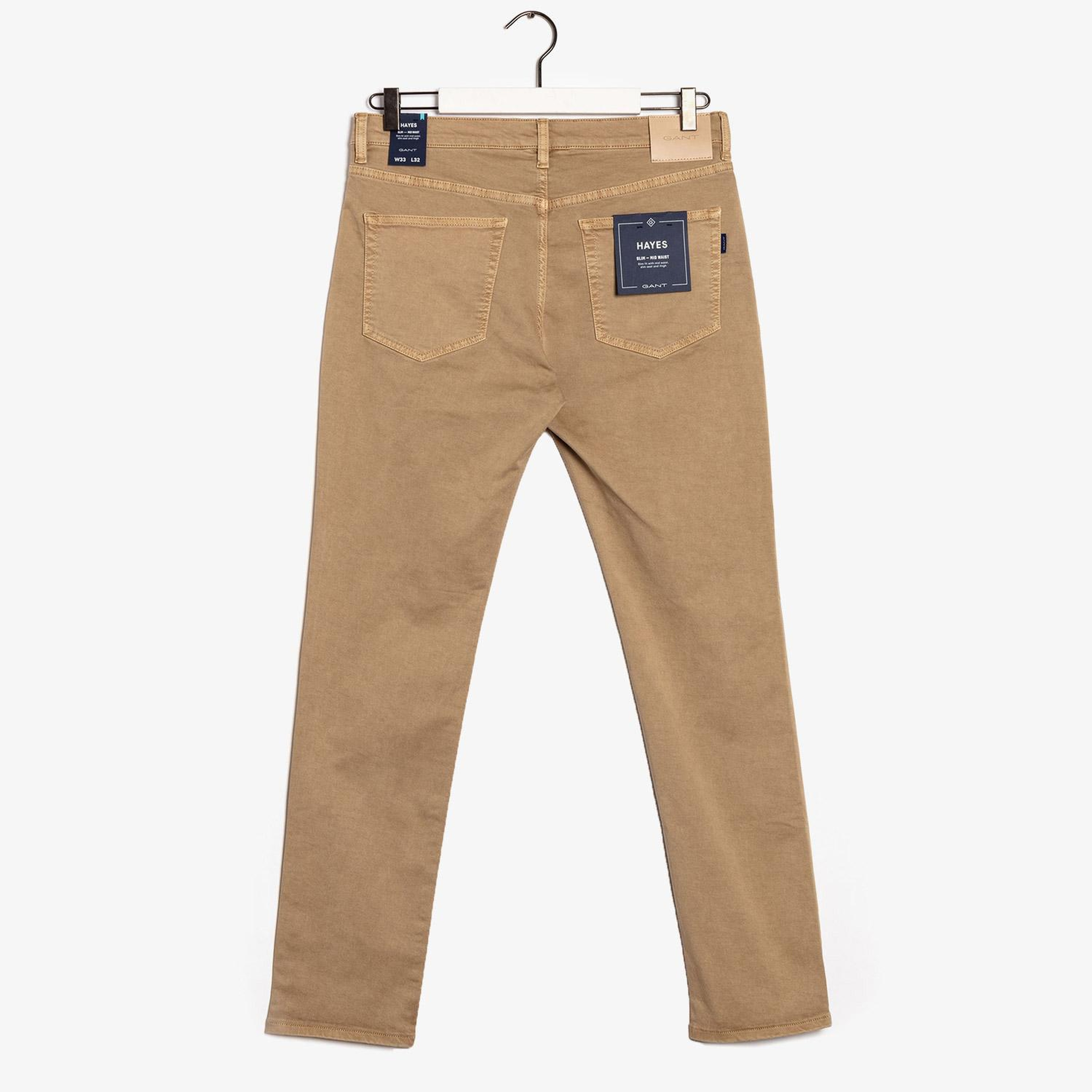 Gant Erkek Bej Slim Fit Pantolon