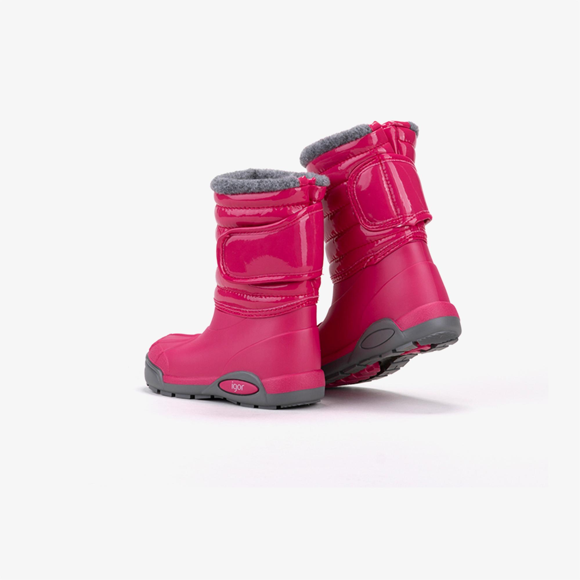 IGOR Topo Ski Charol Çocuk Pembe Bot