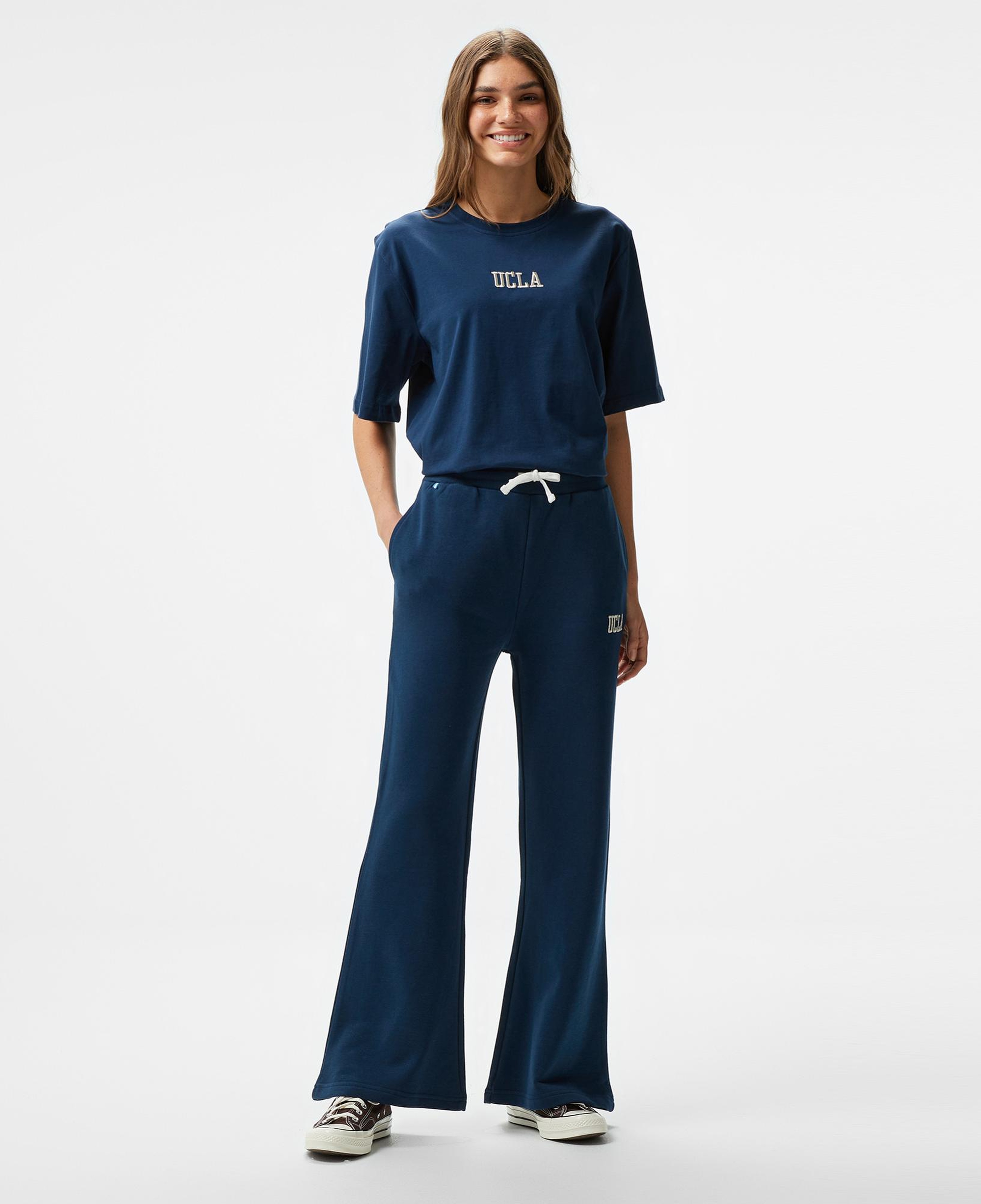 Ucla Daphne Nakışlı Kadın Lacivert Eşofman Altı