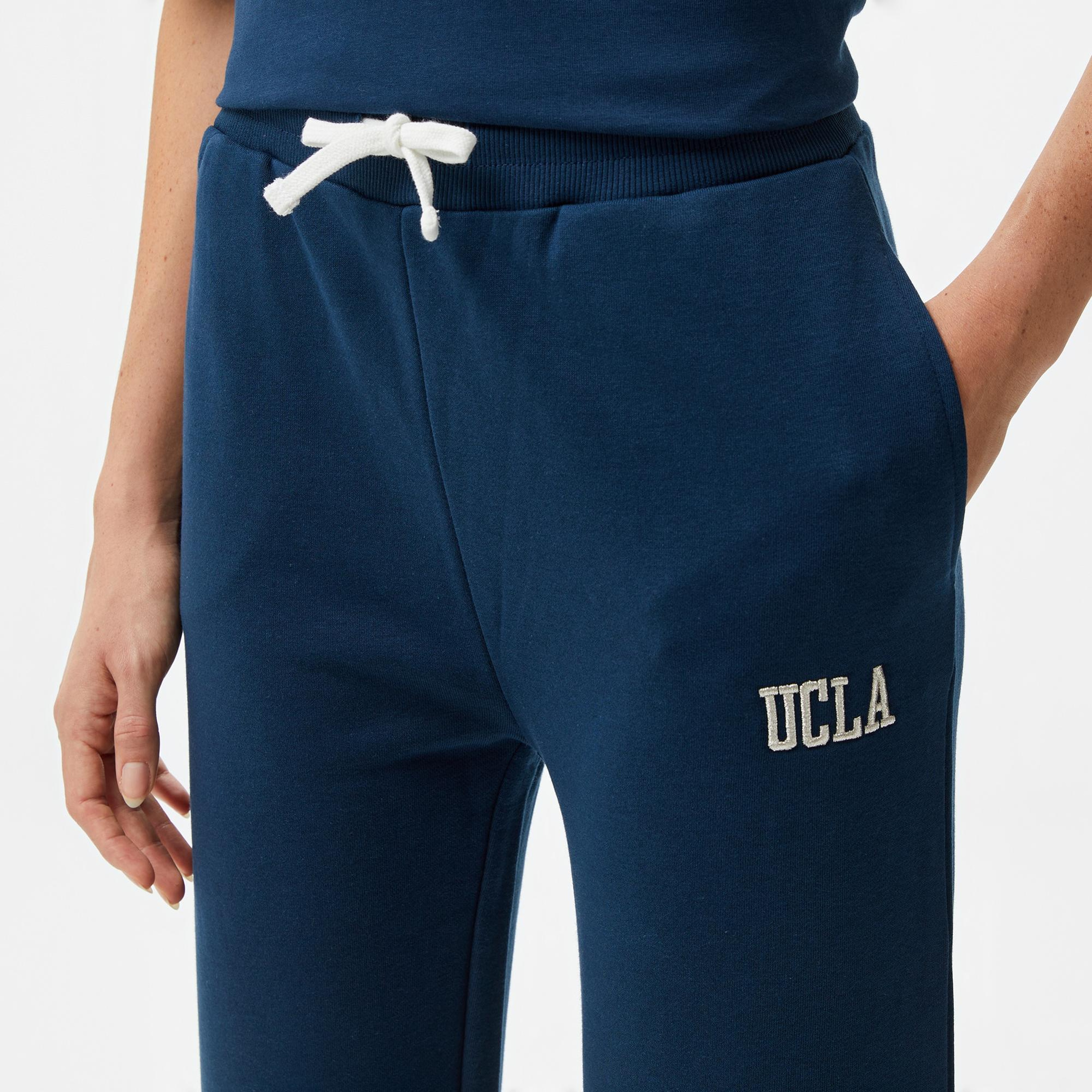 Ucla Daphne Nakışlı Kadın Lacivert Eşofman Altı