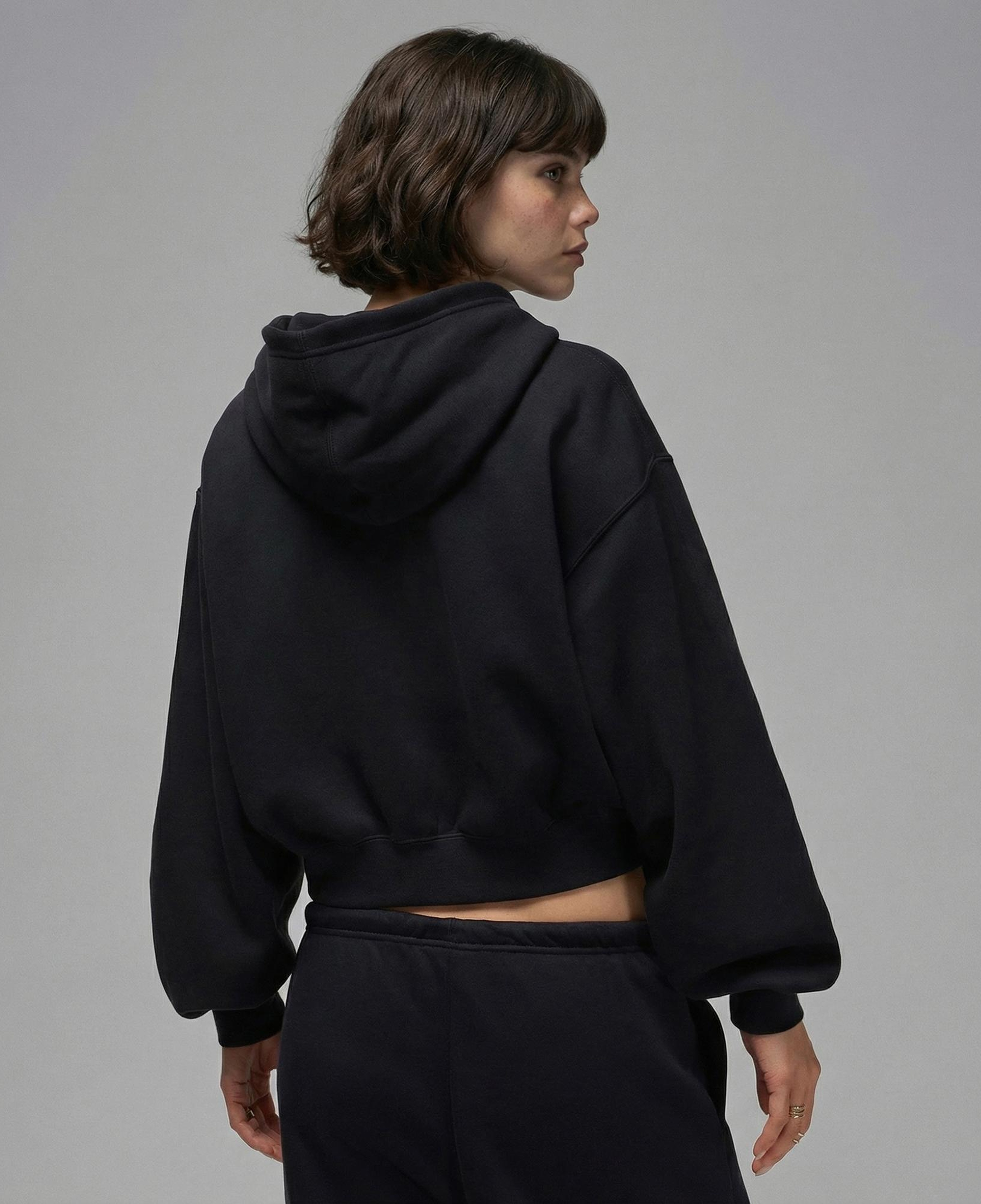 Jordan Brooklyn Fleece Kadın Siyah Sweatshirt