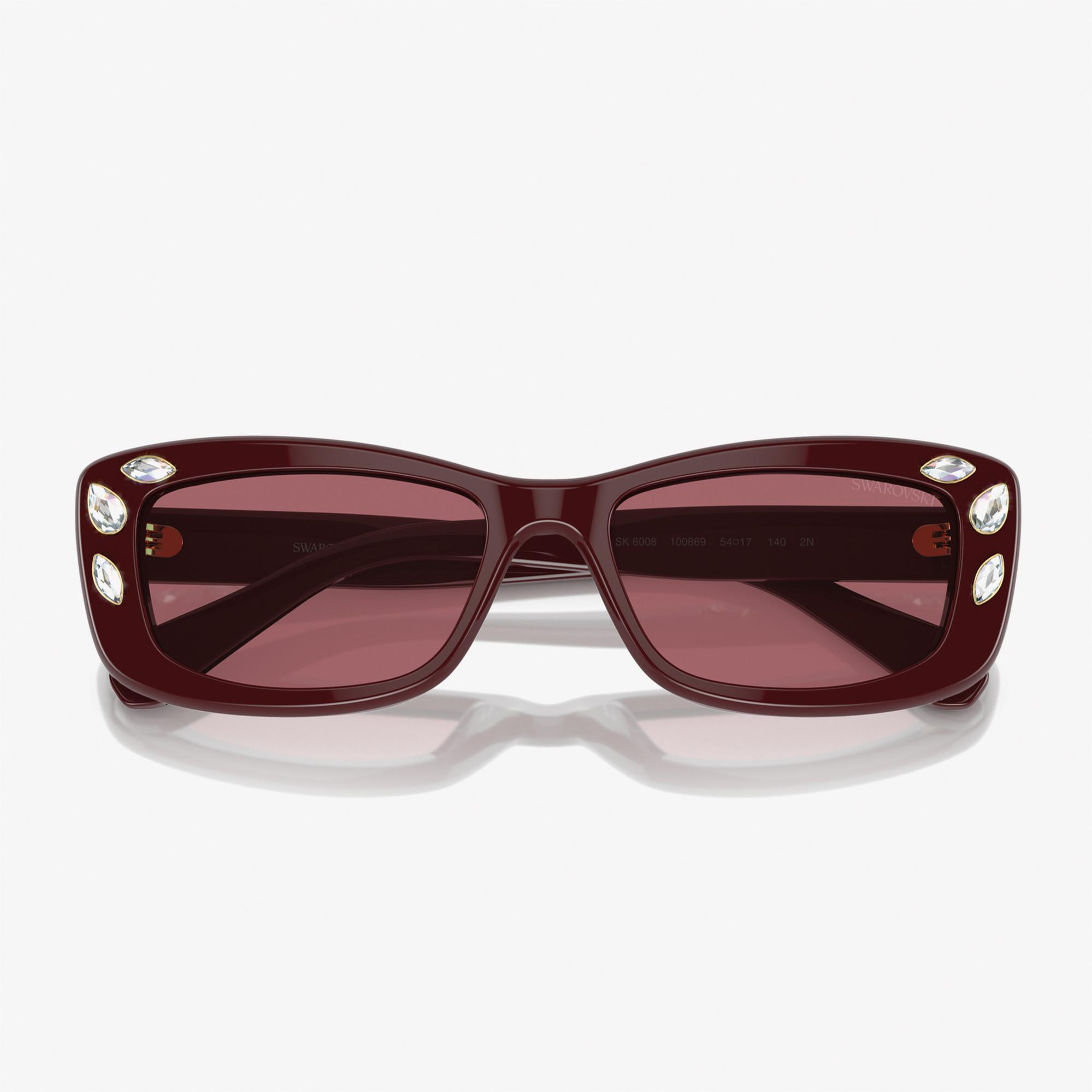 Swarovski 0SK6008 Acetate Kadın Bordo Güneş Gözlüğü