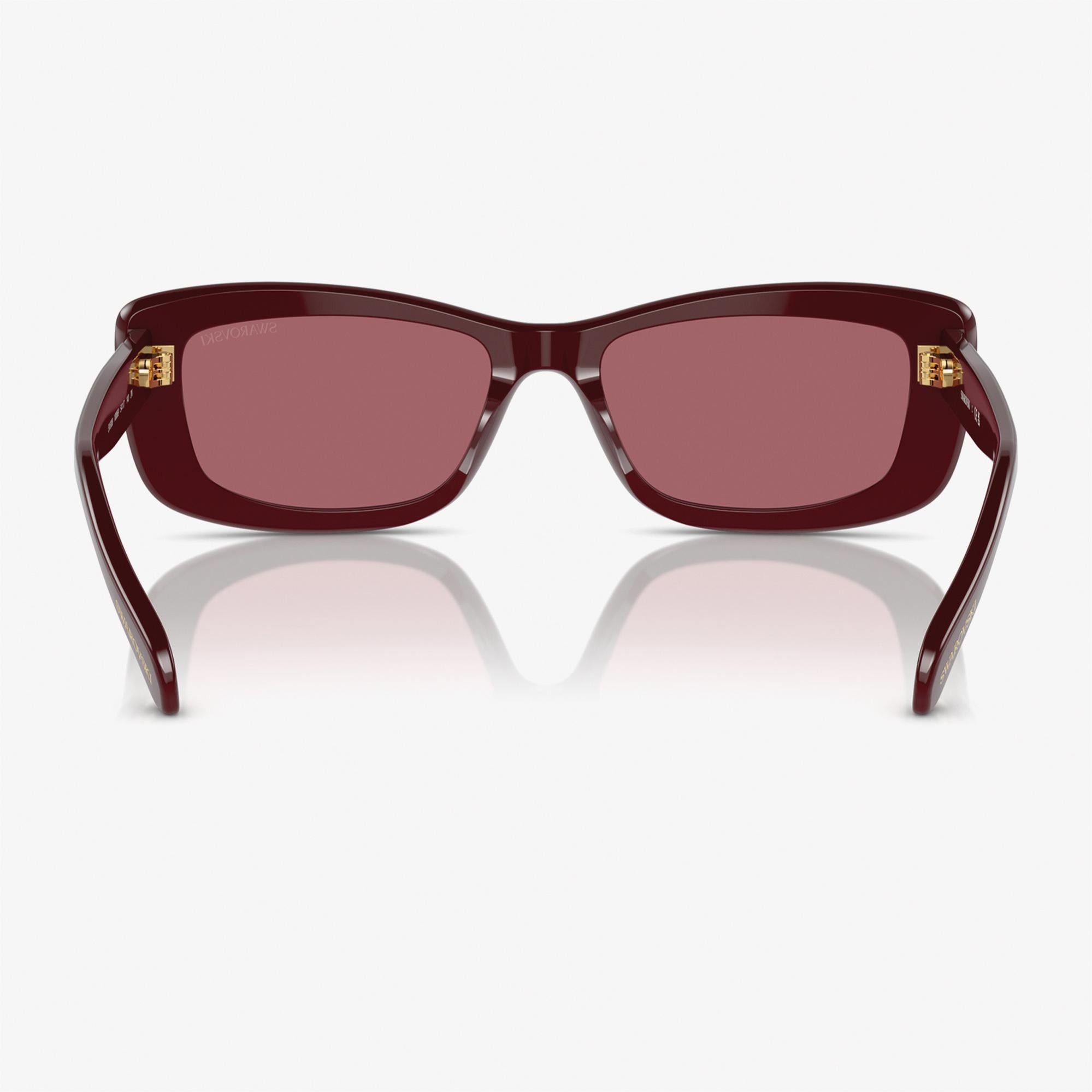 Swarovski 0SK6008 Acetate Kadın Bordo Güneş Gözlüğü