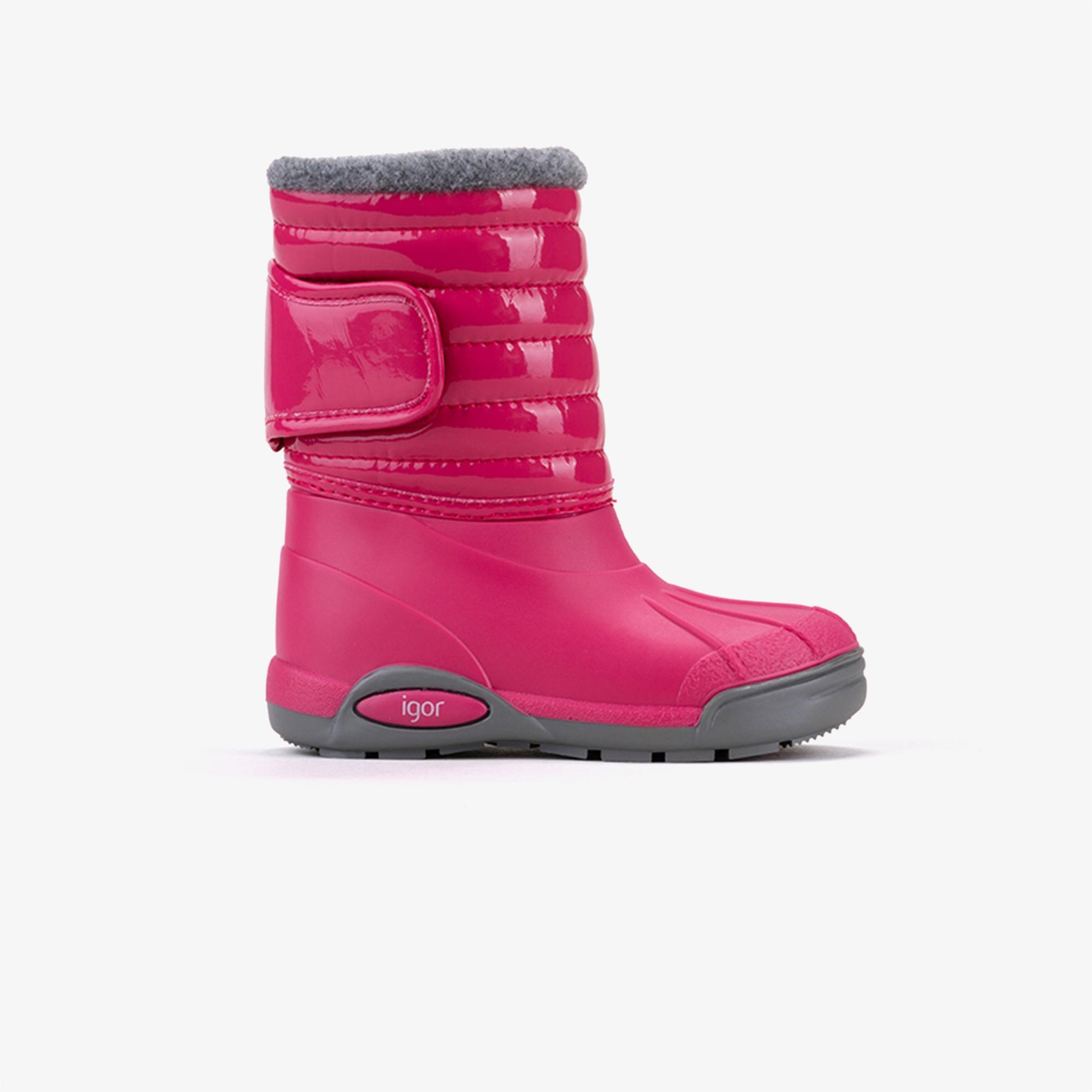 IGOR Topo Ski Charol Çocuk Pembe Bot