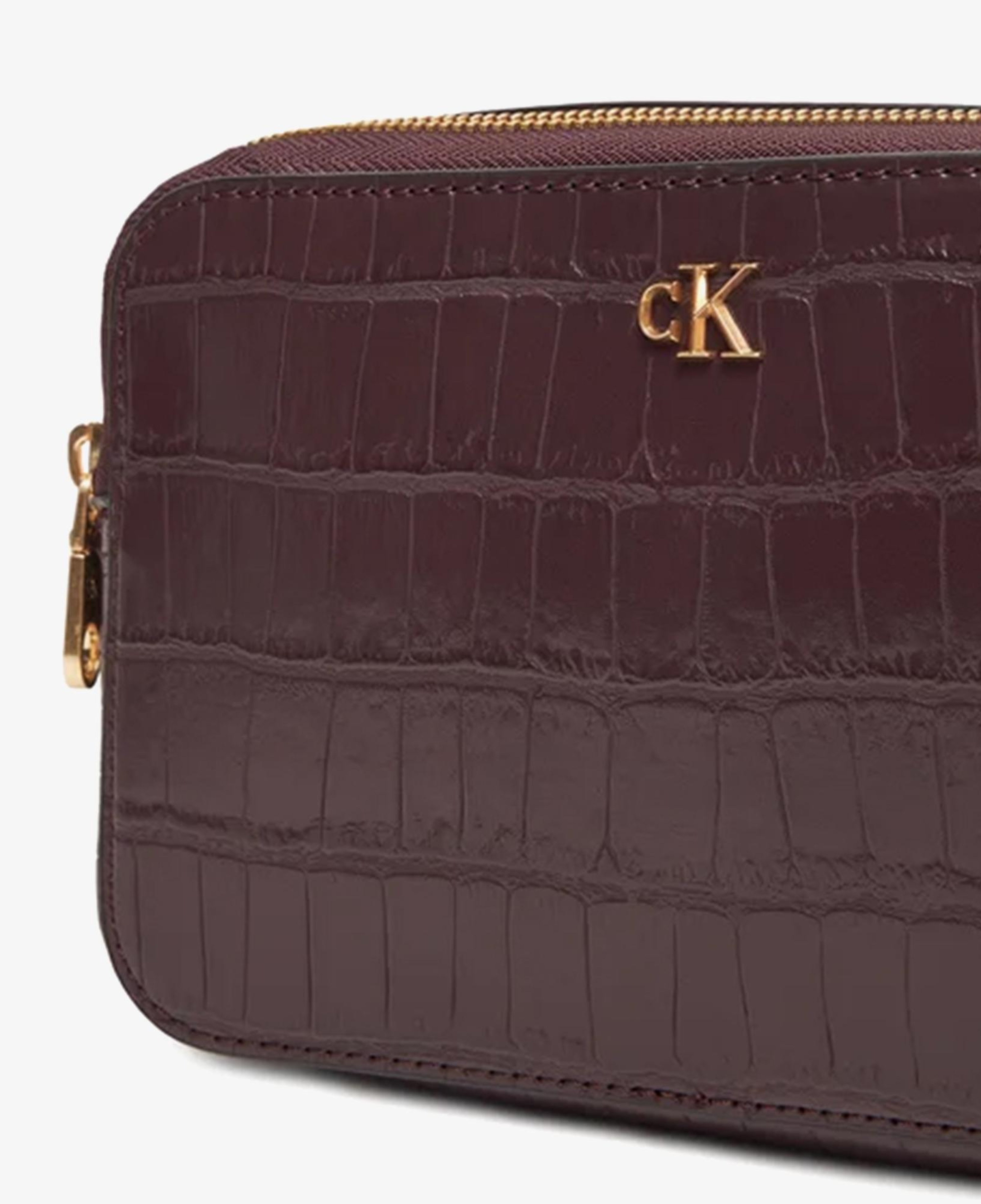 Calvin Klein Croc Camera Kadın Kahverengi El Çantası