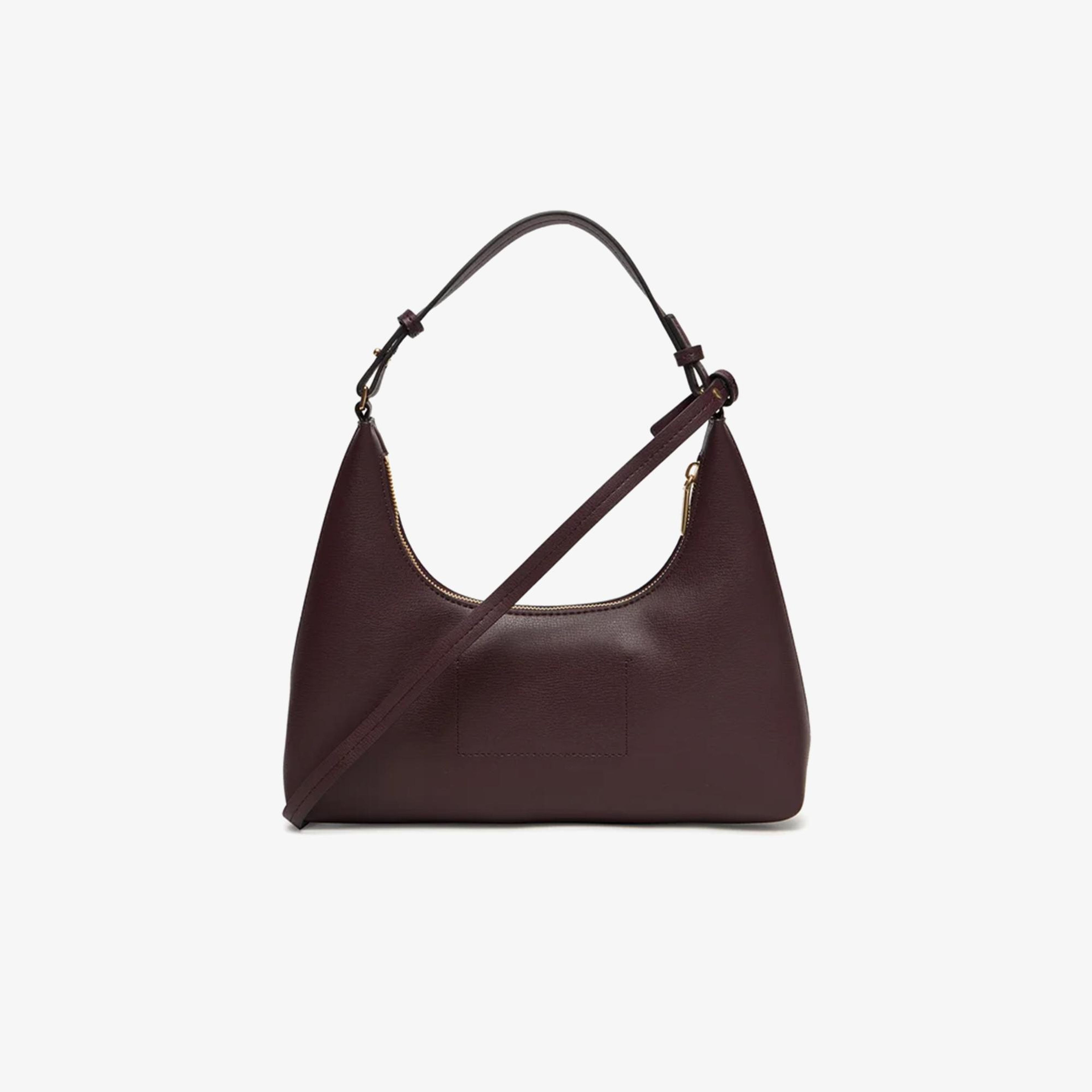 Calvin Klein Foil Logo Kadın Bordo El Çantası