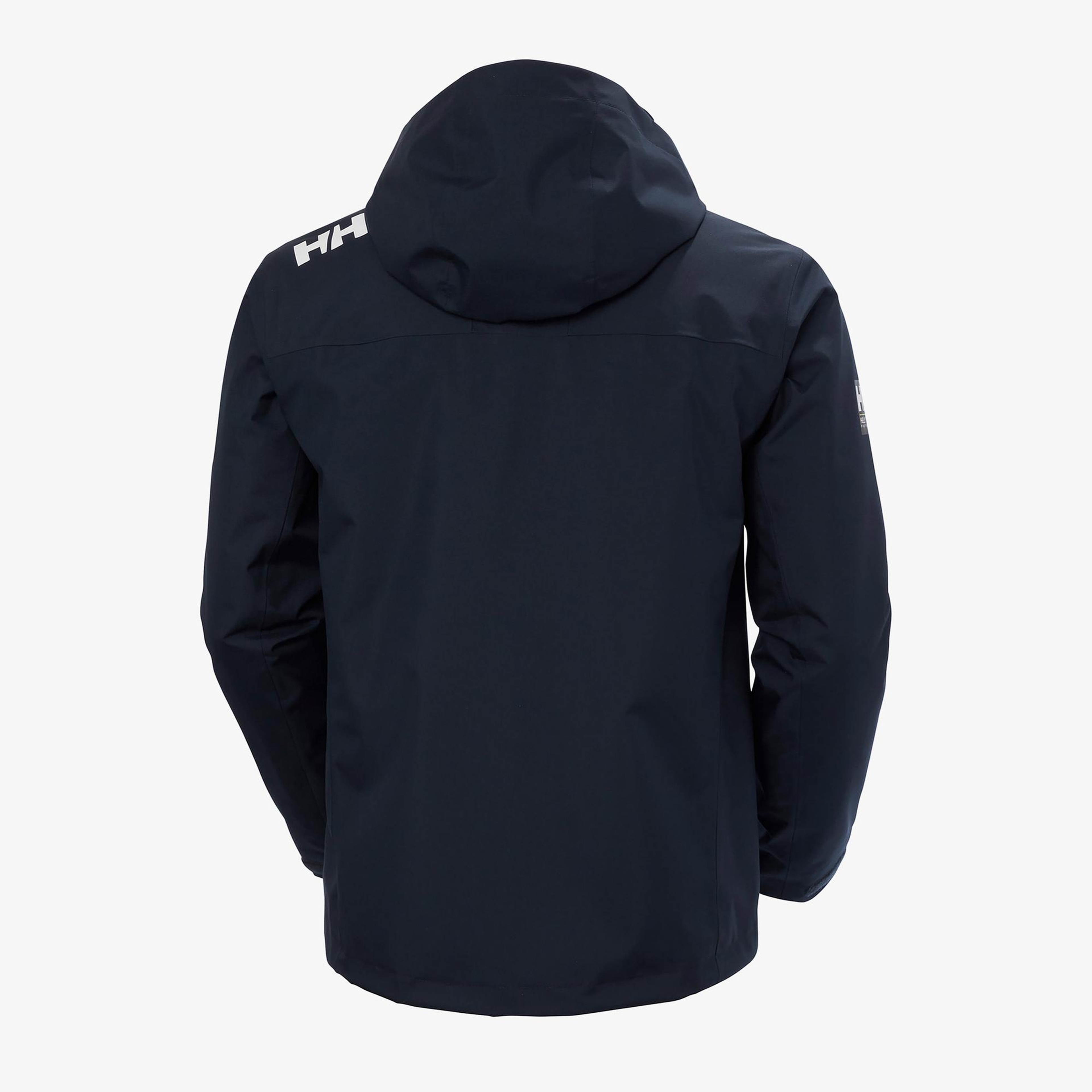 Helly Hansen Crew Hooded Midlayer 2 Erkek Lacivert Mont