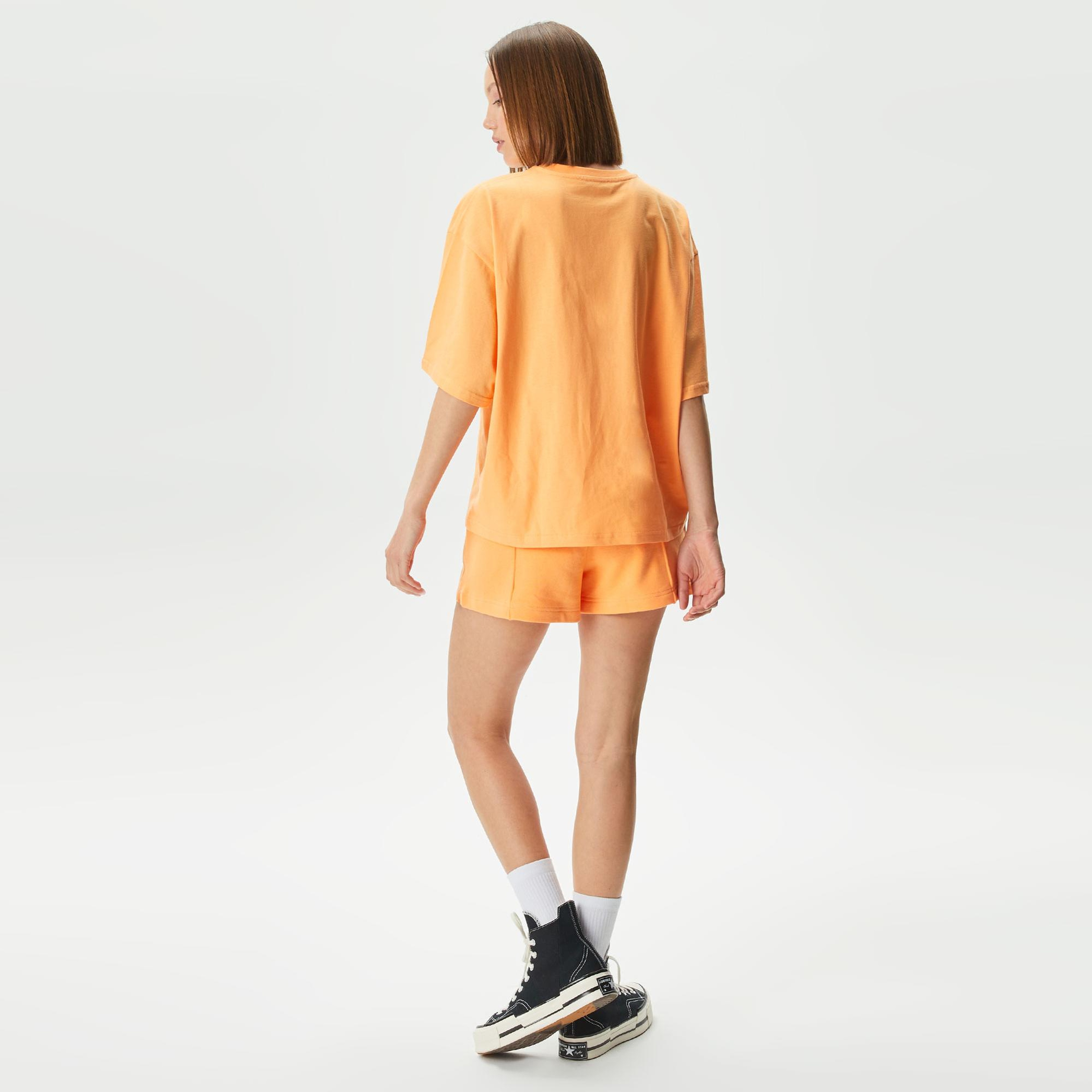 Les Benjamins  302 Kadın Turuncu Şort