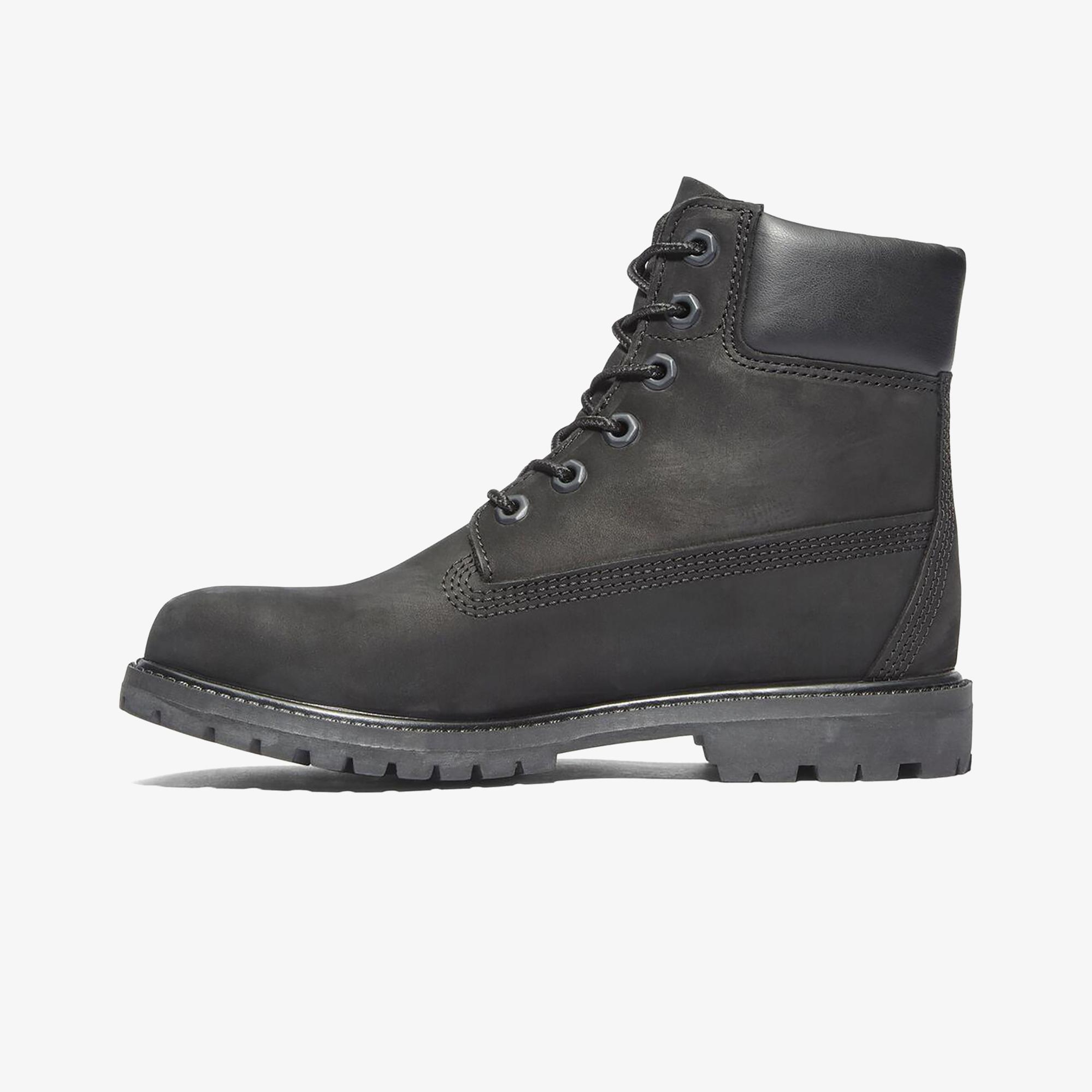 Timberland Premium 6 Inch Lace Up Kadın Siyah Bot