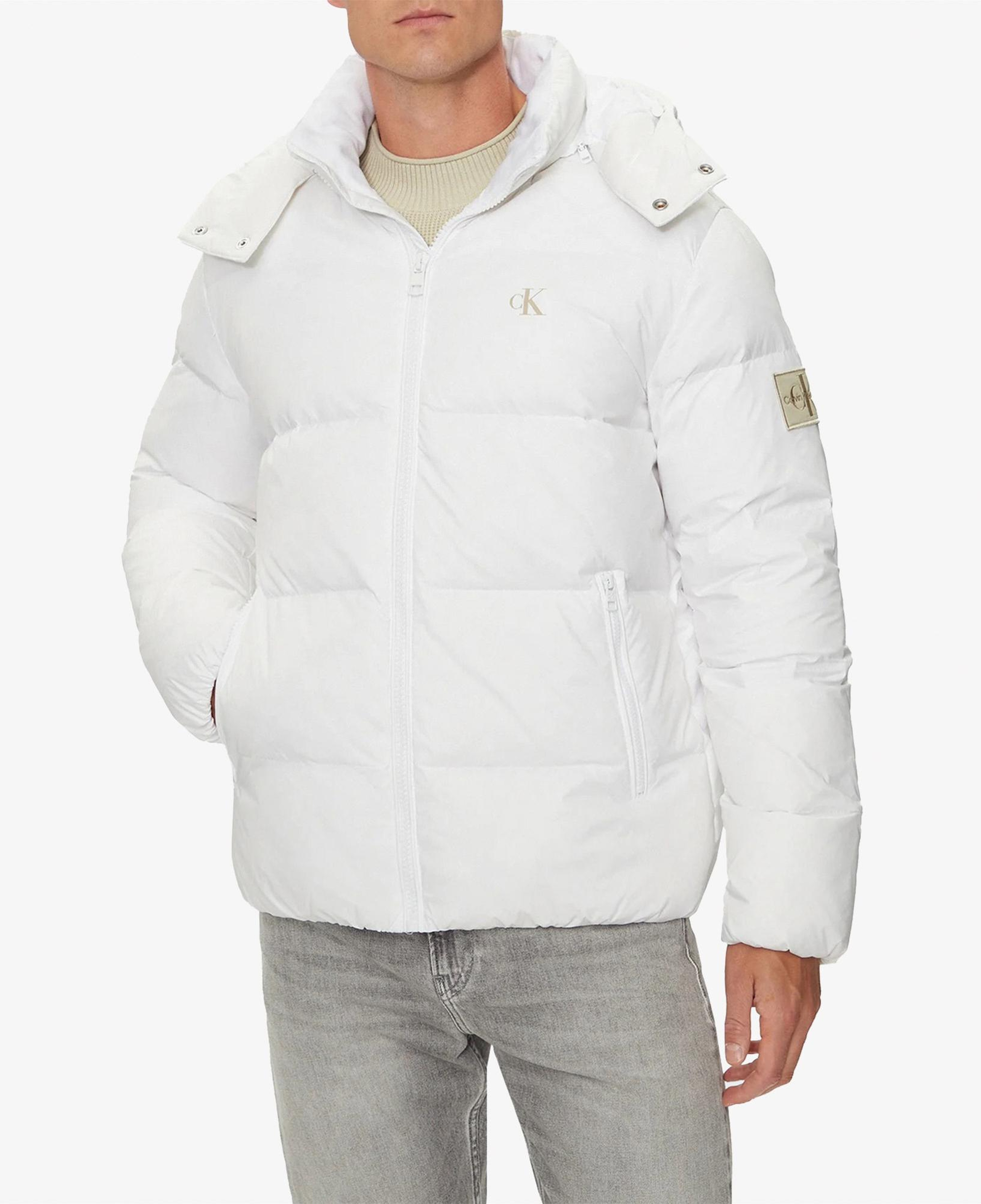 Calvin Klein Jeans Essentials Down Erkek Beyaz Mont