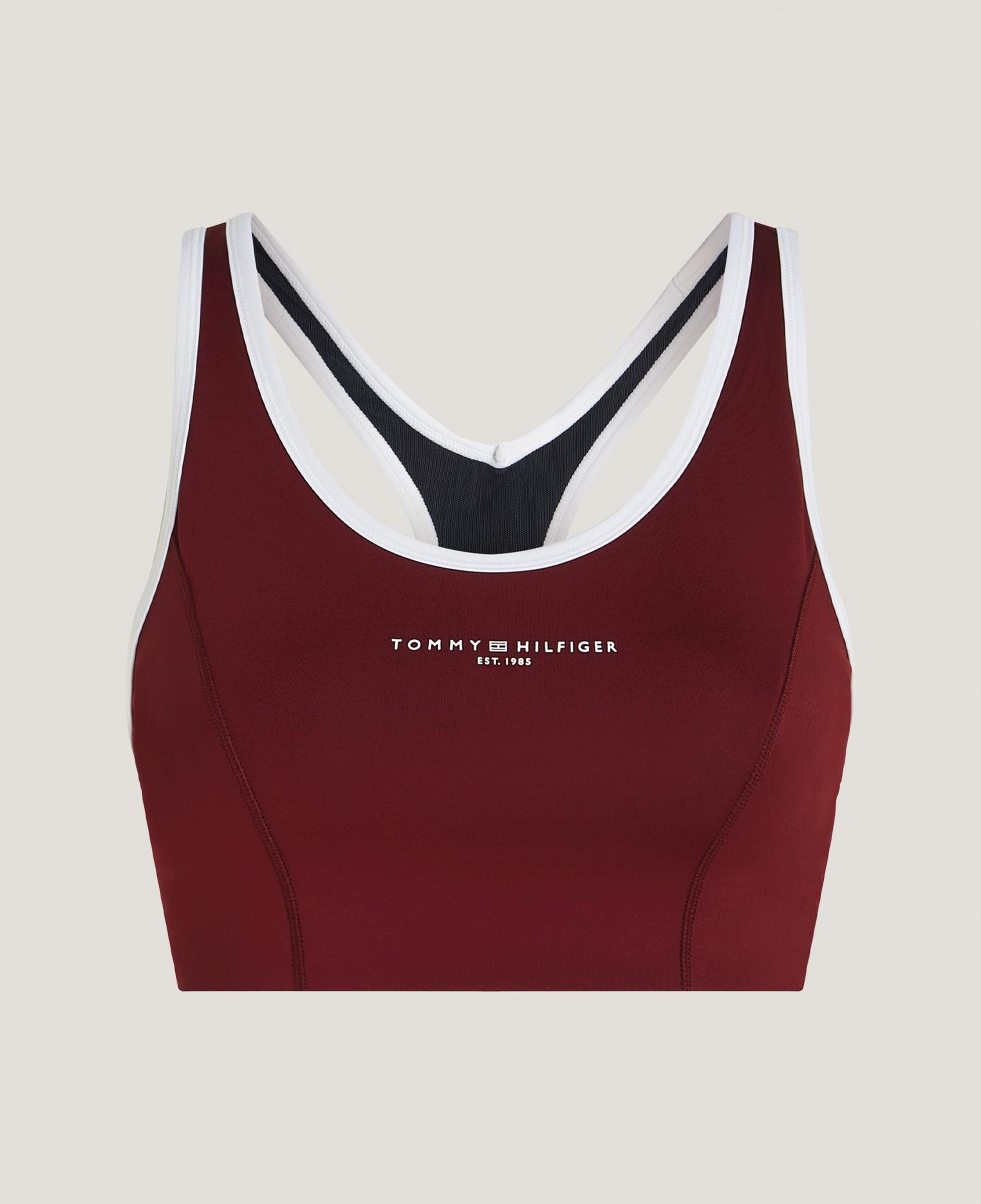 Tommy Hilfiger Essentials Mini Mid Kadın Mor Bra