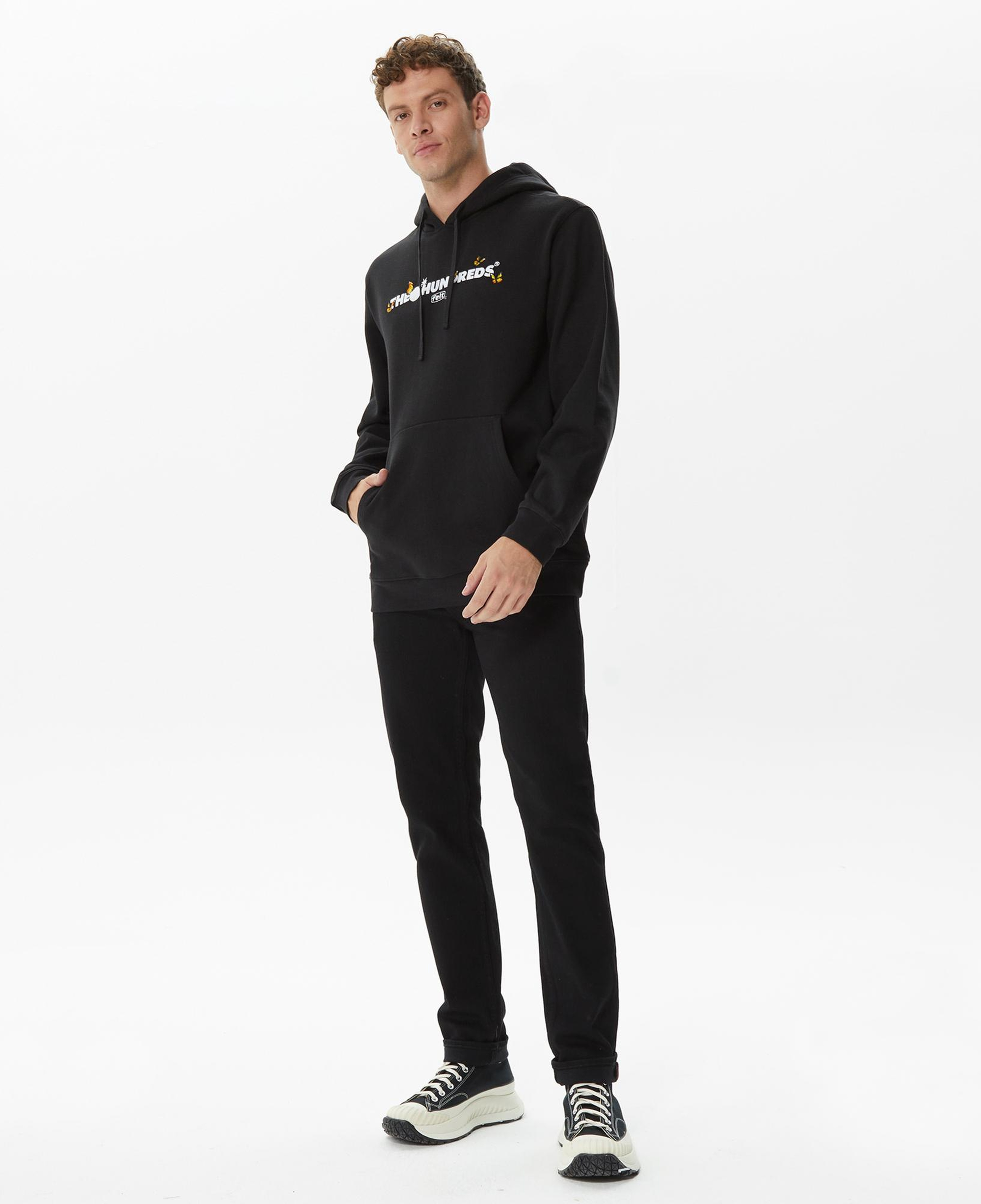 The Hundreds Butterfly Adam Pullover Erkek Siyah Sweatshirt