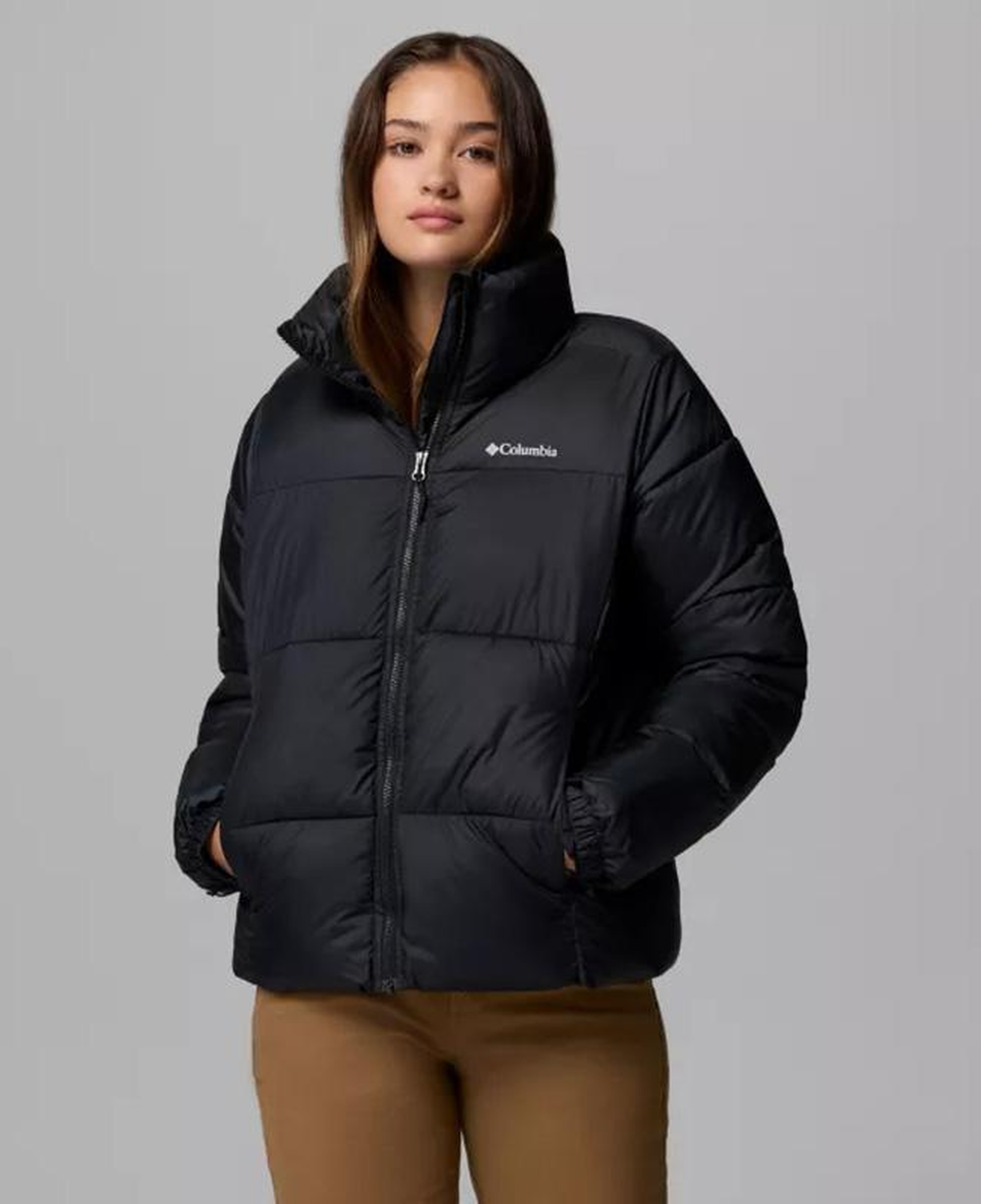 Columbia Puffect II Full Zip Kadın Siyah Mont