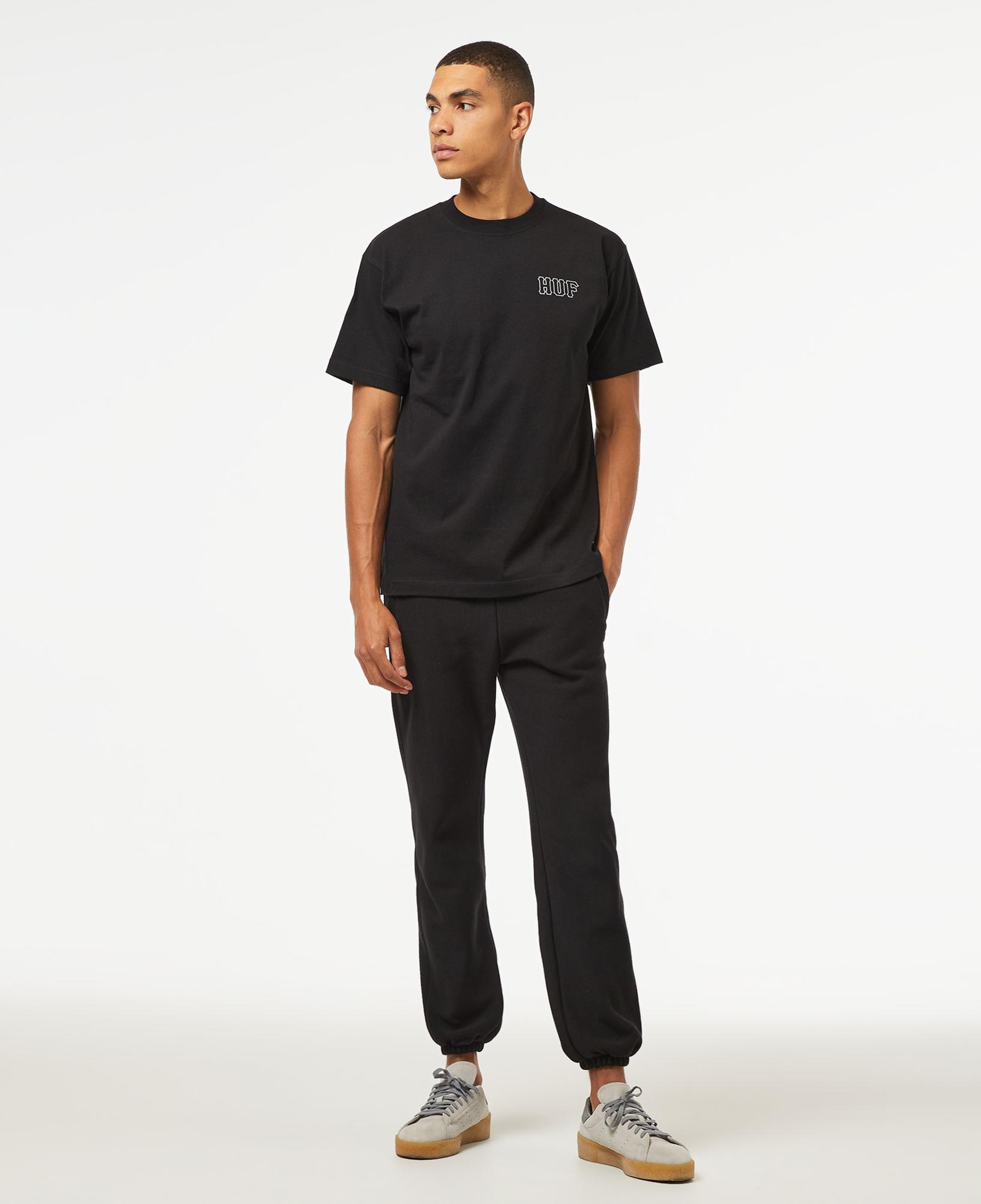 HUF Huf Set H S/S Erkek Siyah T-Shirt