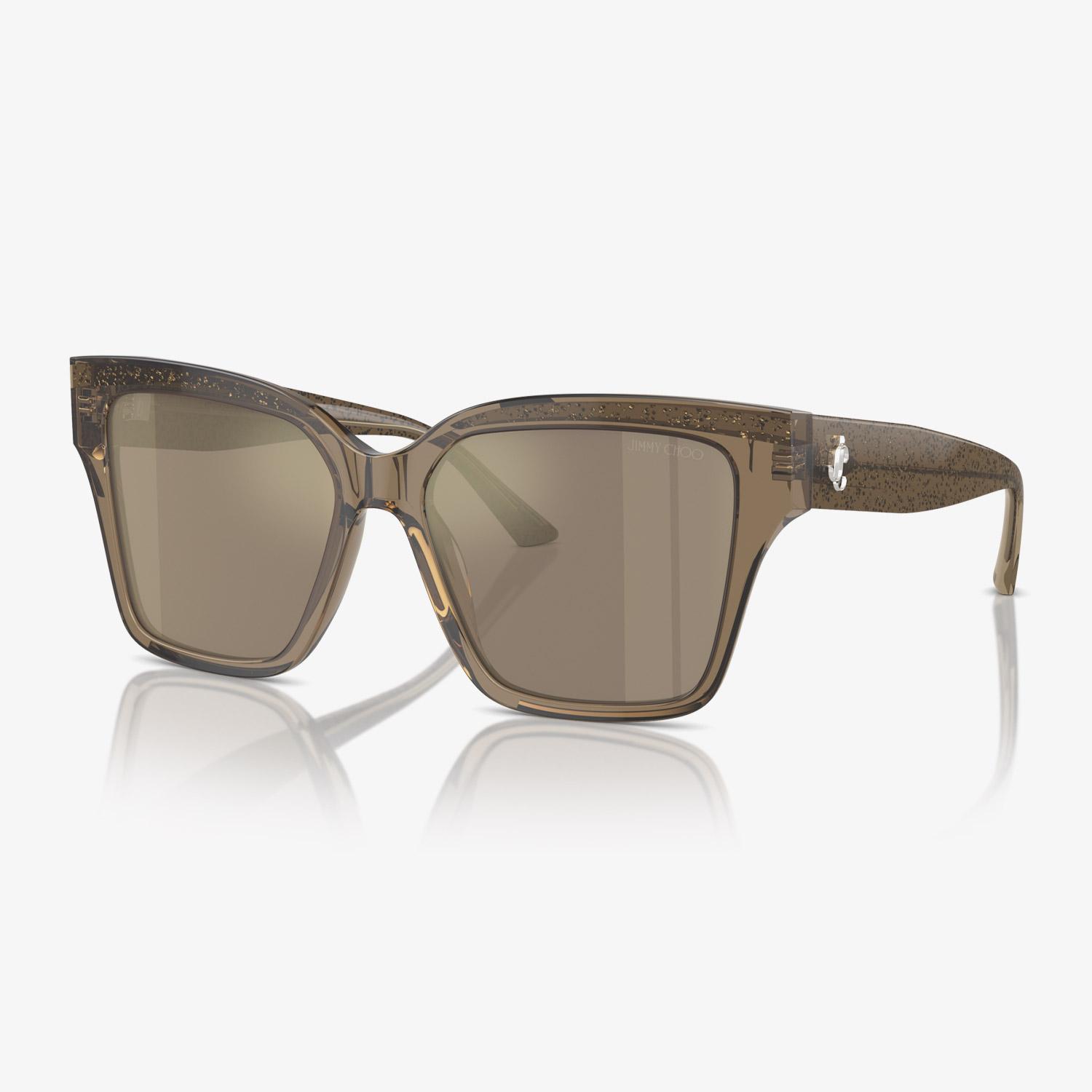 JIMMY CHOO Jc53 Kadın Kahverengi Güneş Gözlüğü