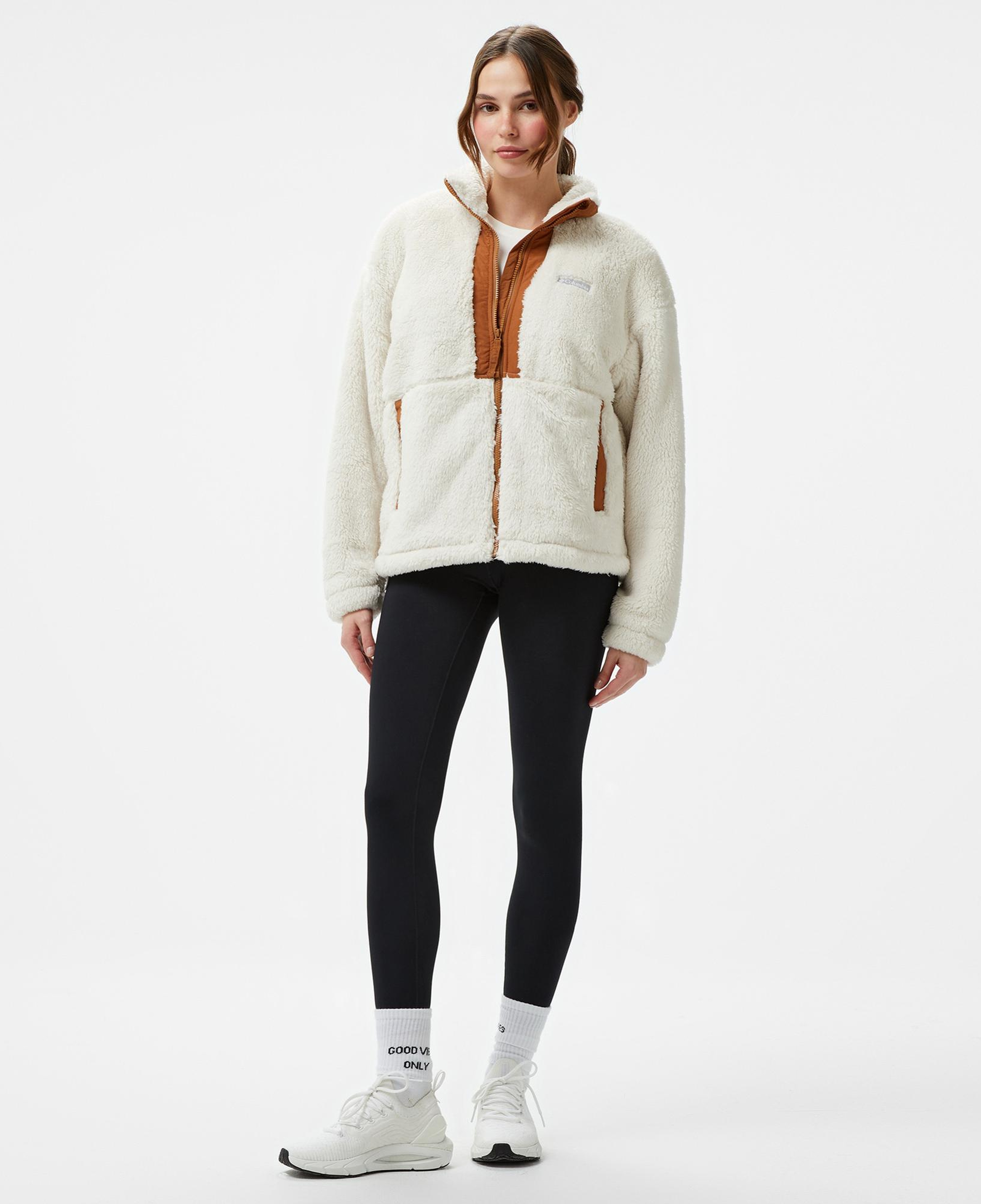 Columbia Boundless Discovery Sherpa Full Zip II Kadın Bej Polar Ceket