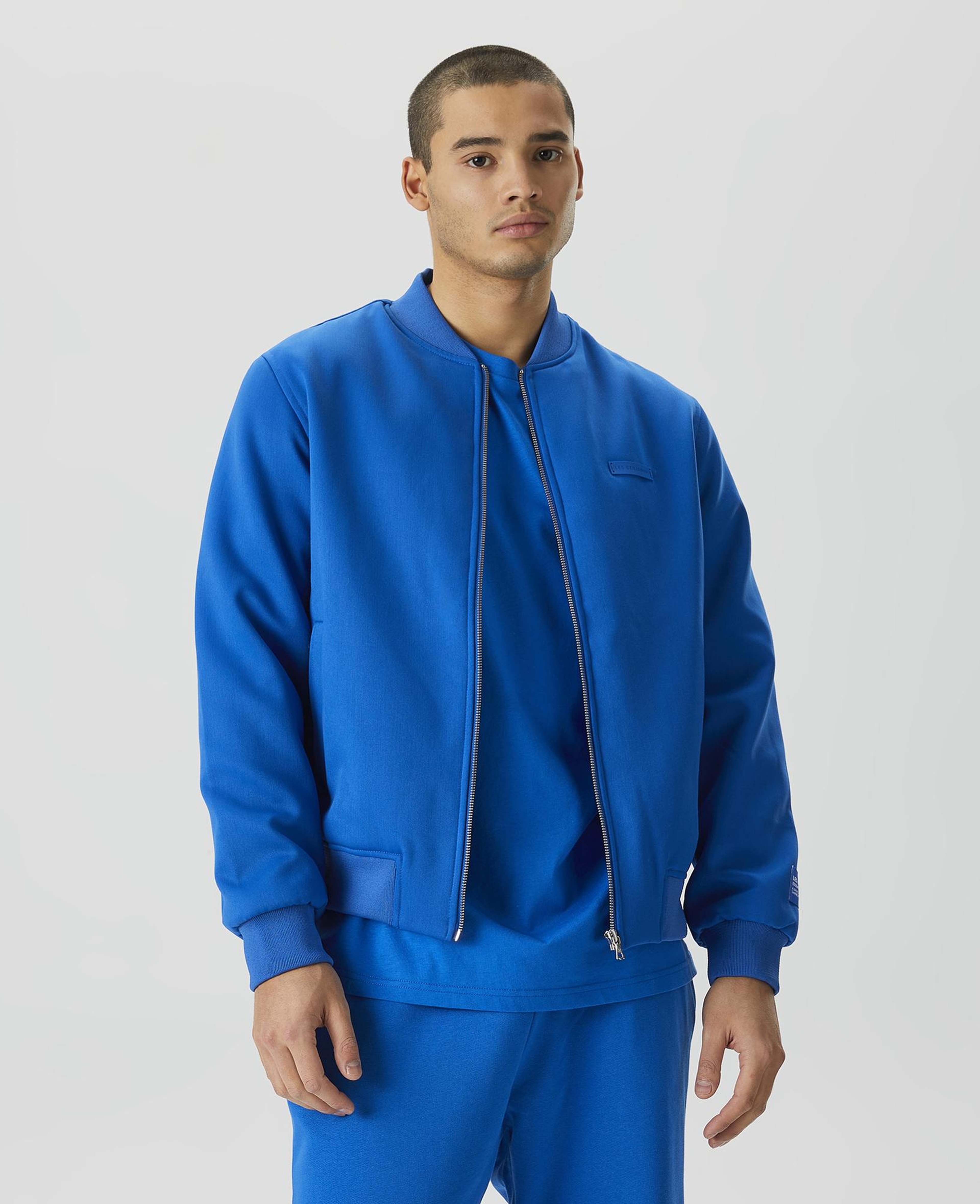 Les Benjamins Bomber 302 Erkek Mavi Ceket