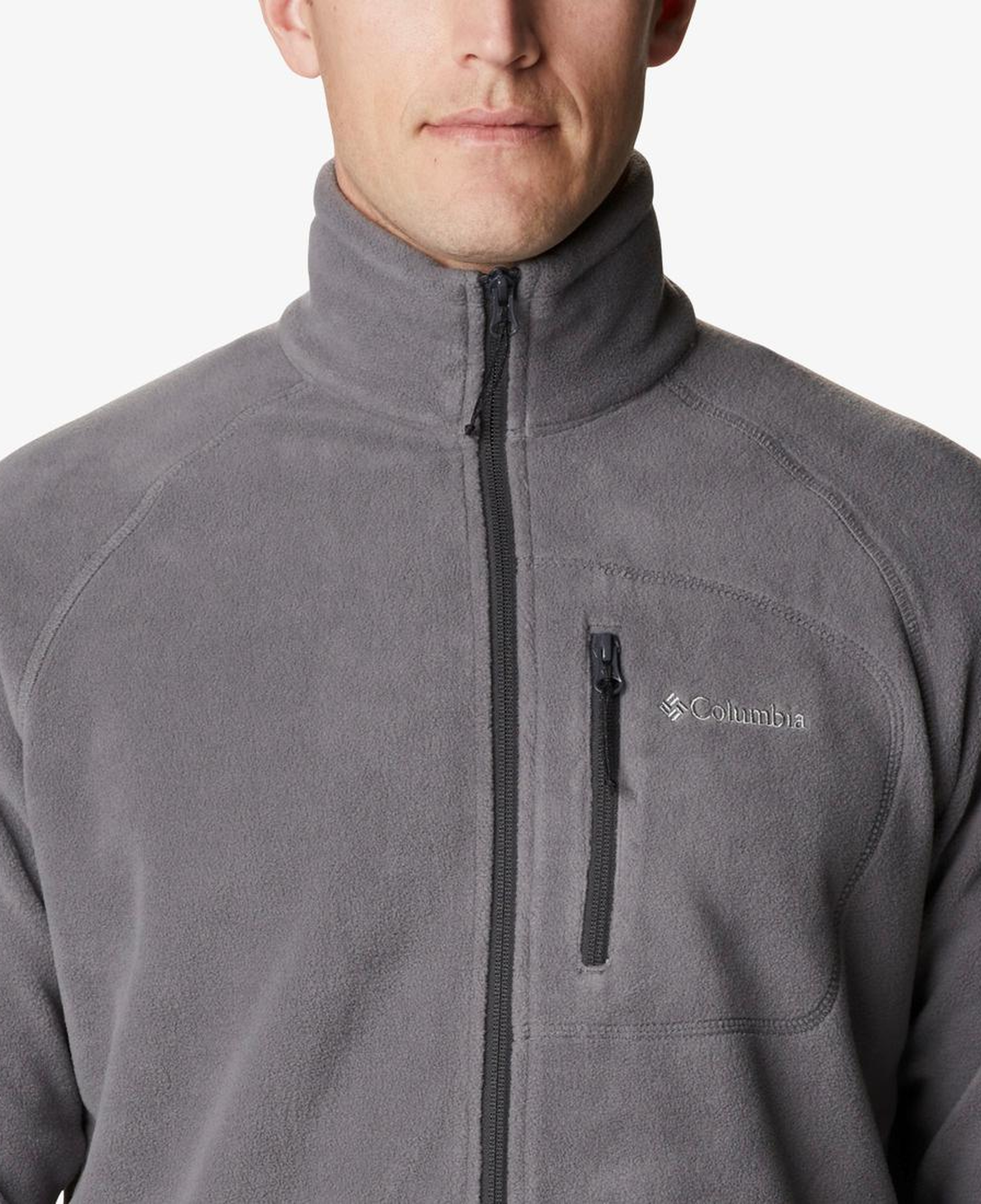 Columbia Fast Trek II Erkek Gri Polar Ceket