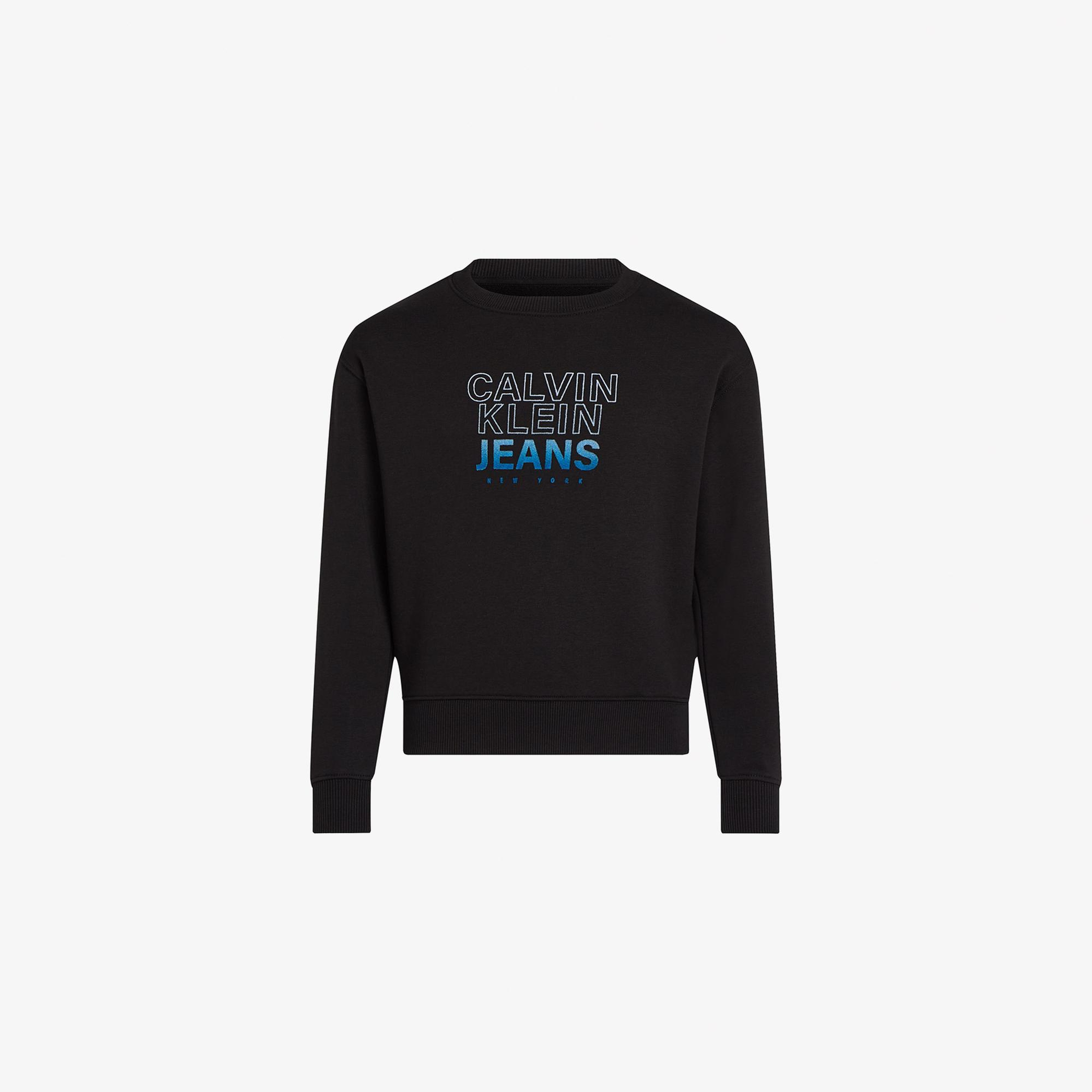 Calvin Klein Çocuk Siyah Sweatshirt