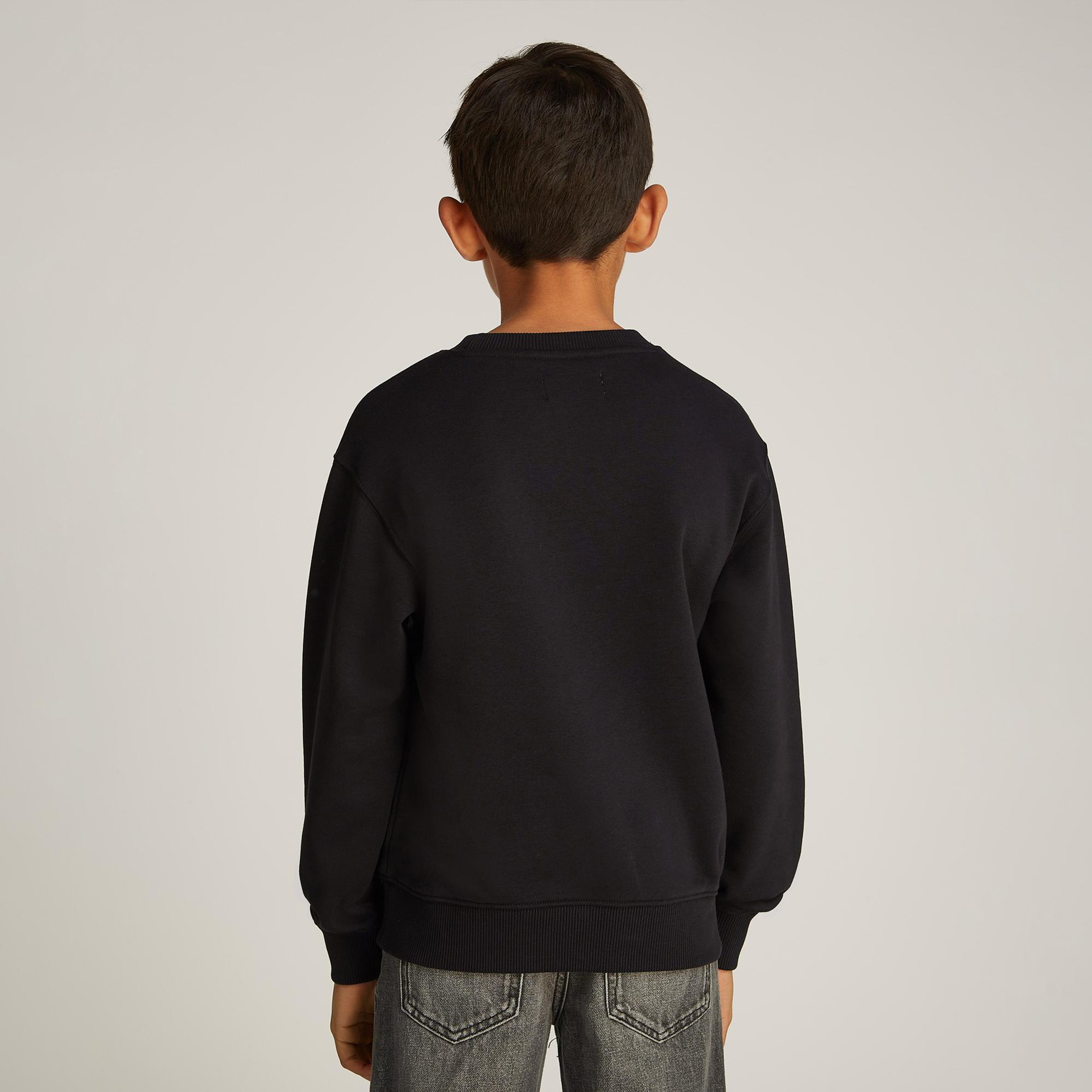 Calvin Klein Çocuk Siyah Sweatshirt