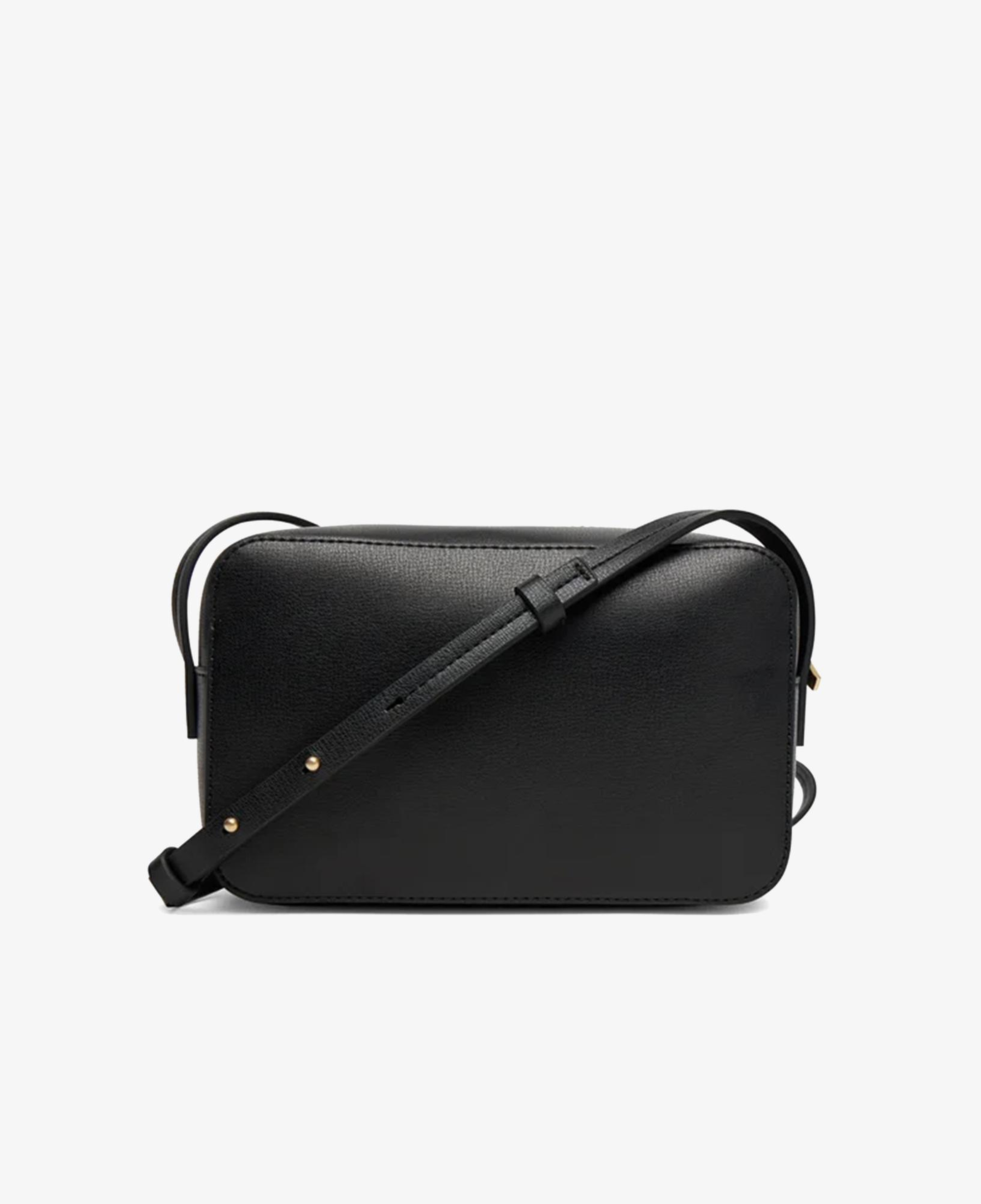 Calvin Klein Foil Logo Elongated Camera Kadın Siyah Çapraz Çanta