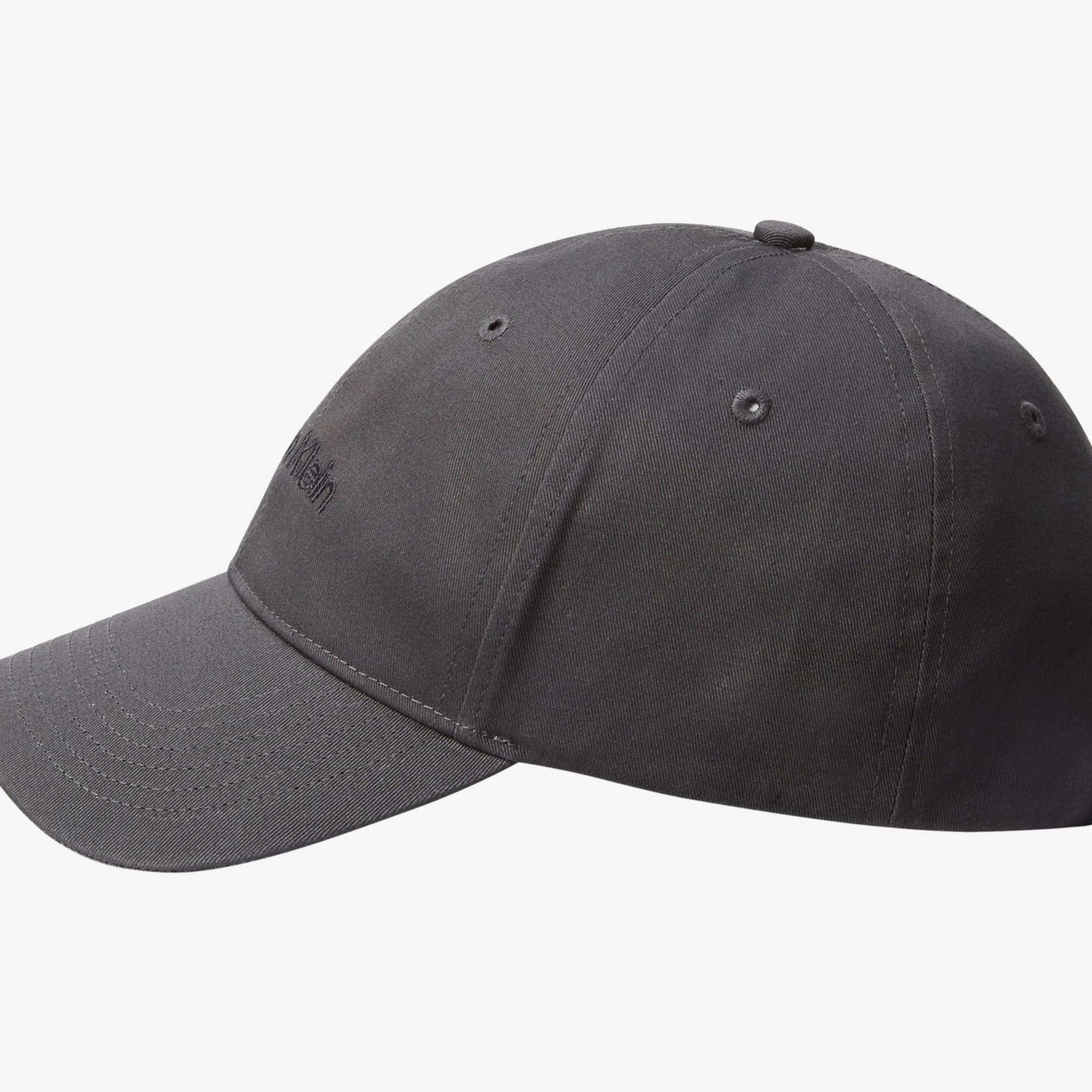 Calvin Klein Logo Embroidery Baseball Erkek Gri Şapka