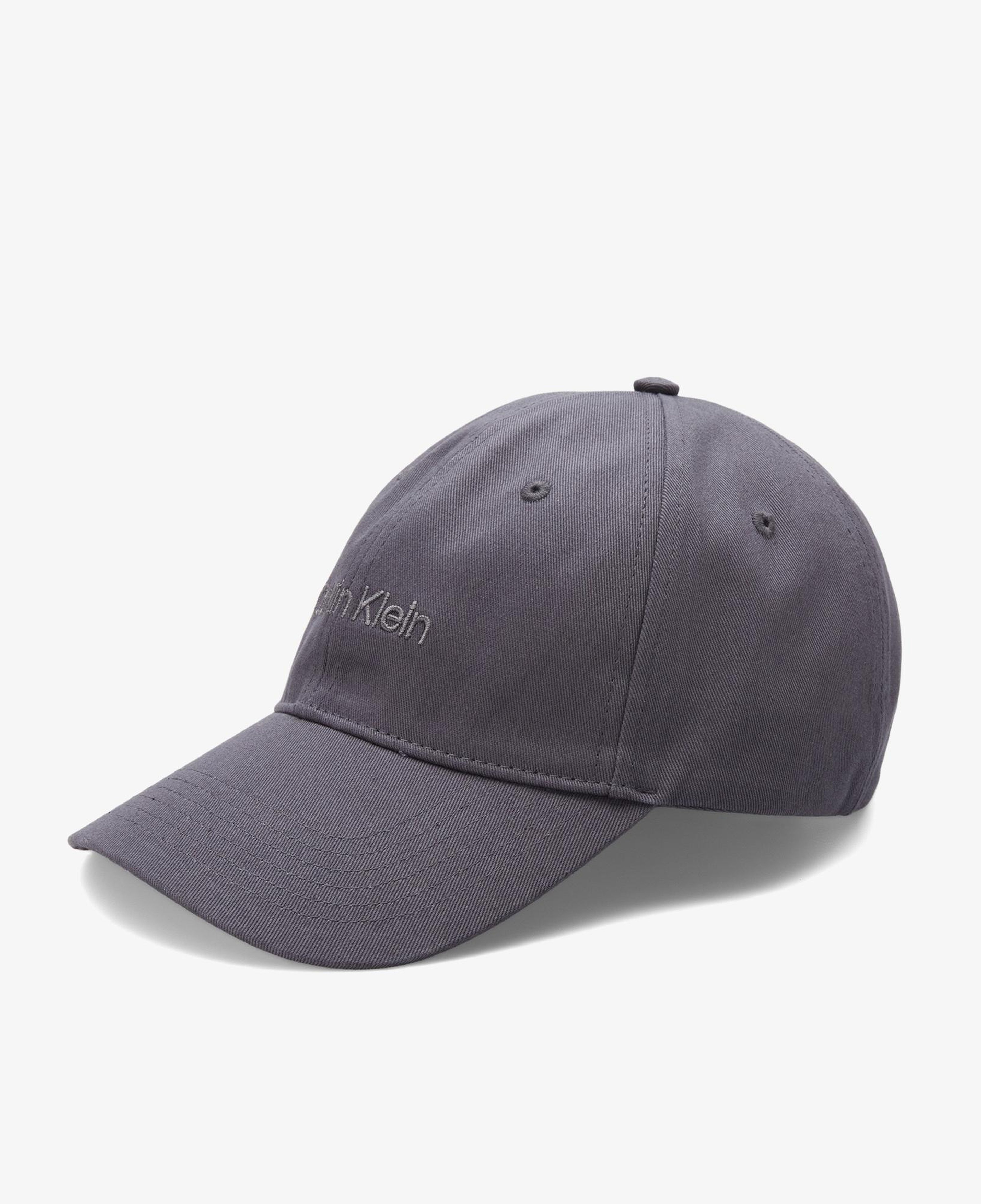 Calvin Klein Logo Embroidery Baseball Erkek Gri Şapka