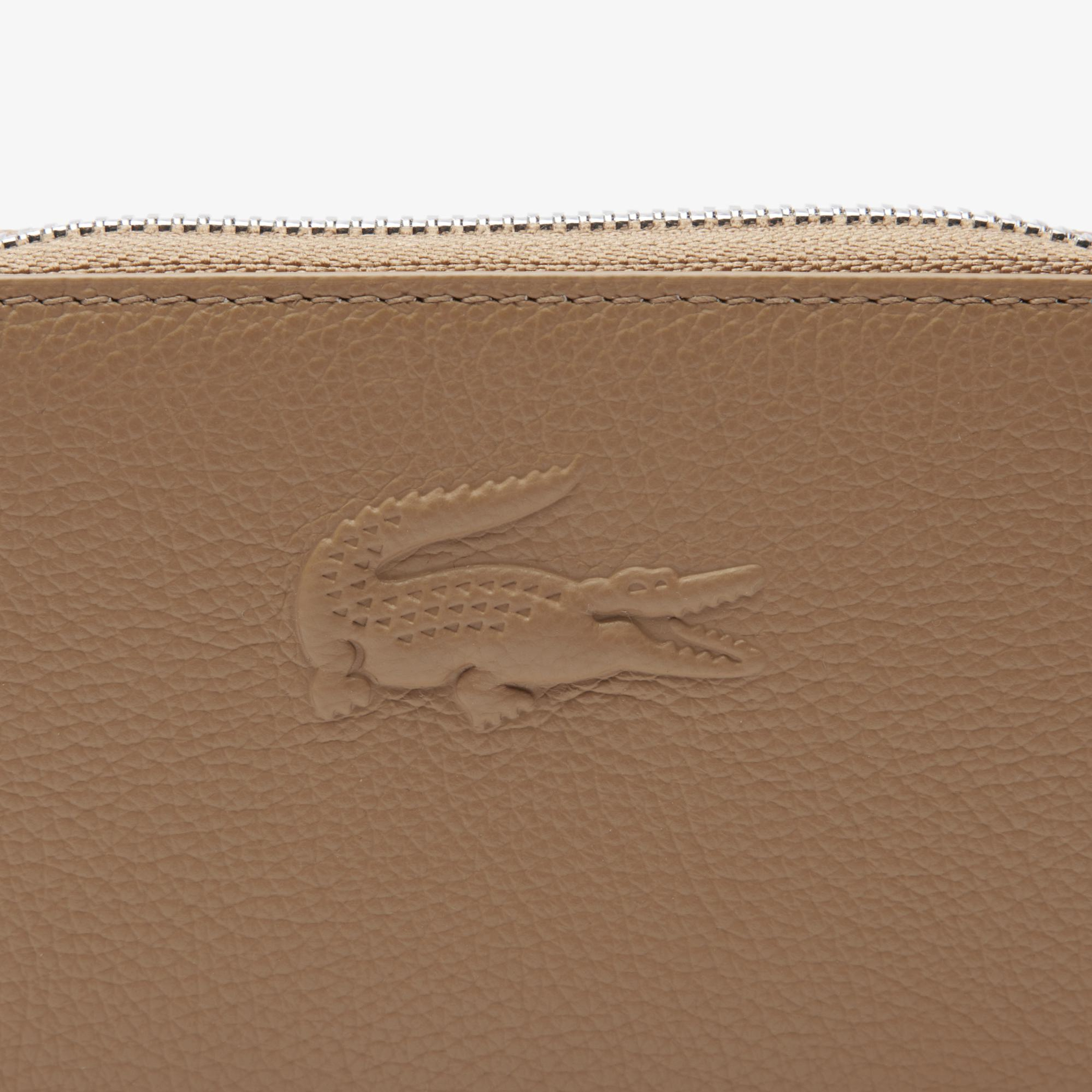 Lacoste City Court Kadın Deri Kahverengi Cüzdan