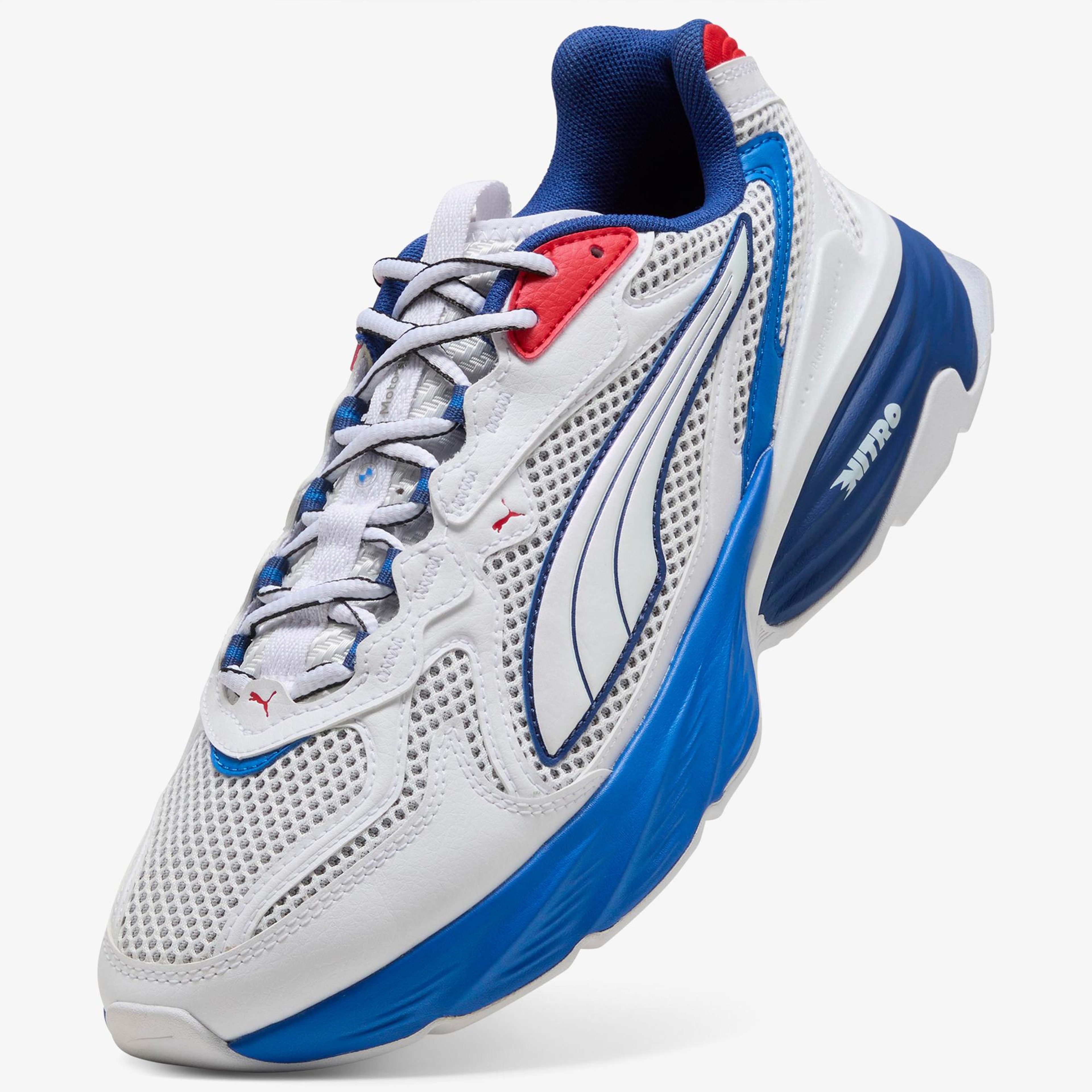 Puma BMW Fade Nitro Unisex Beyaz Spor Ayakkabı