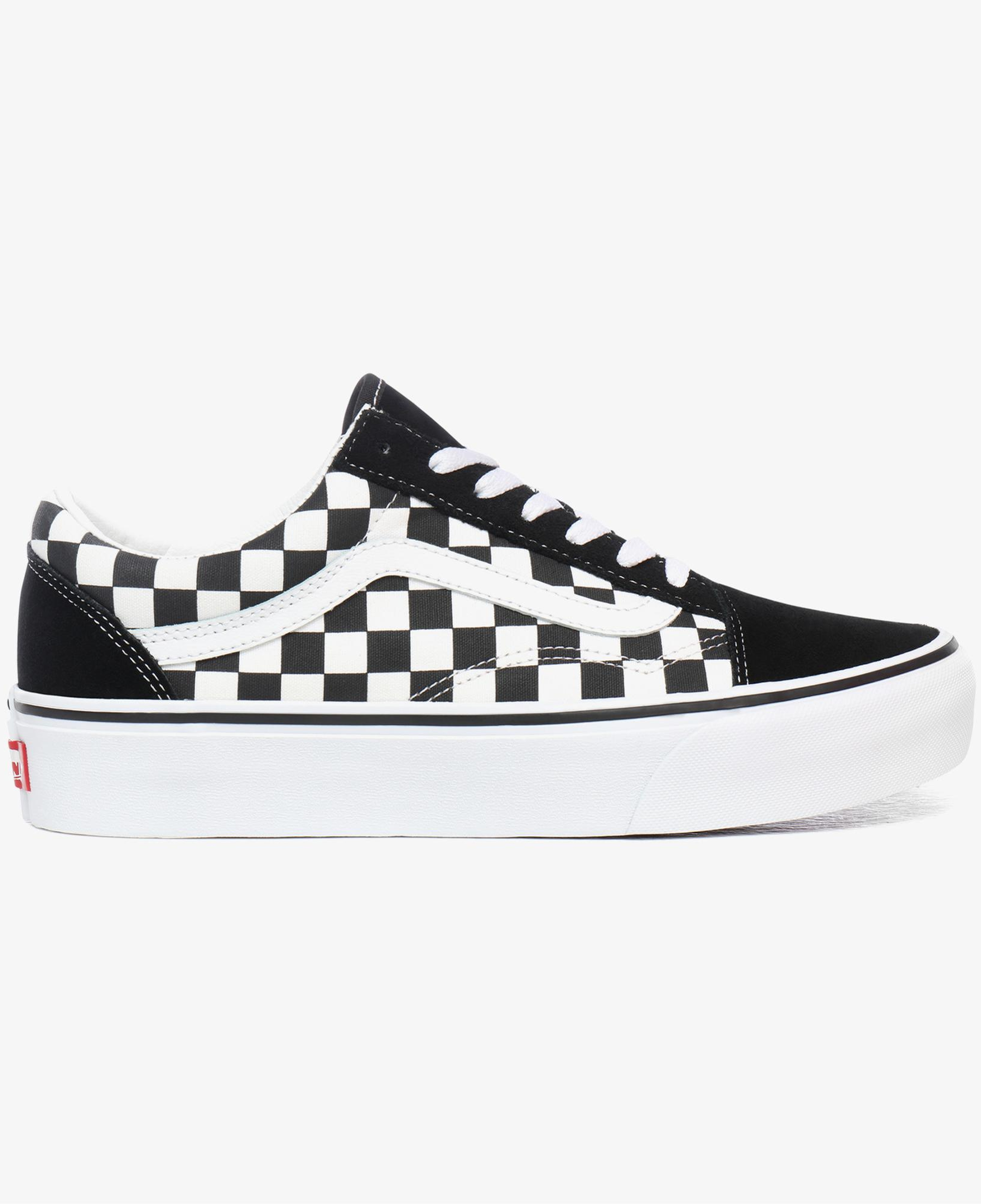 Vans Ua Old Skool Platform Kadın Siyah Sneaker