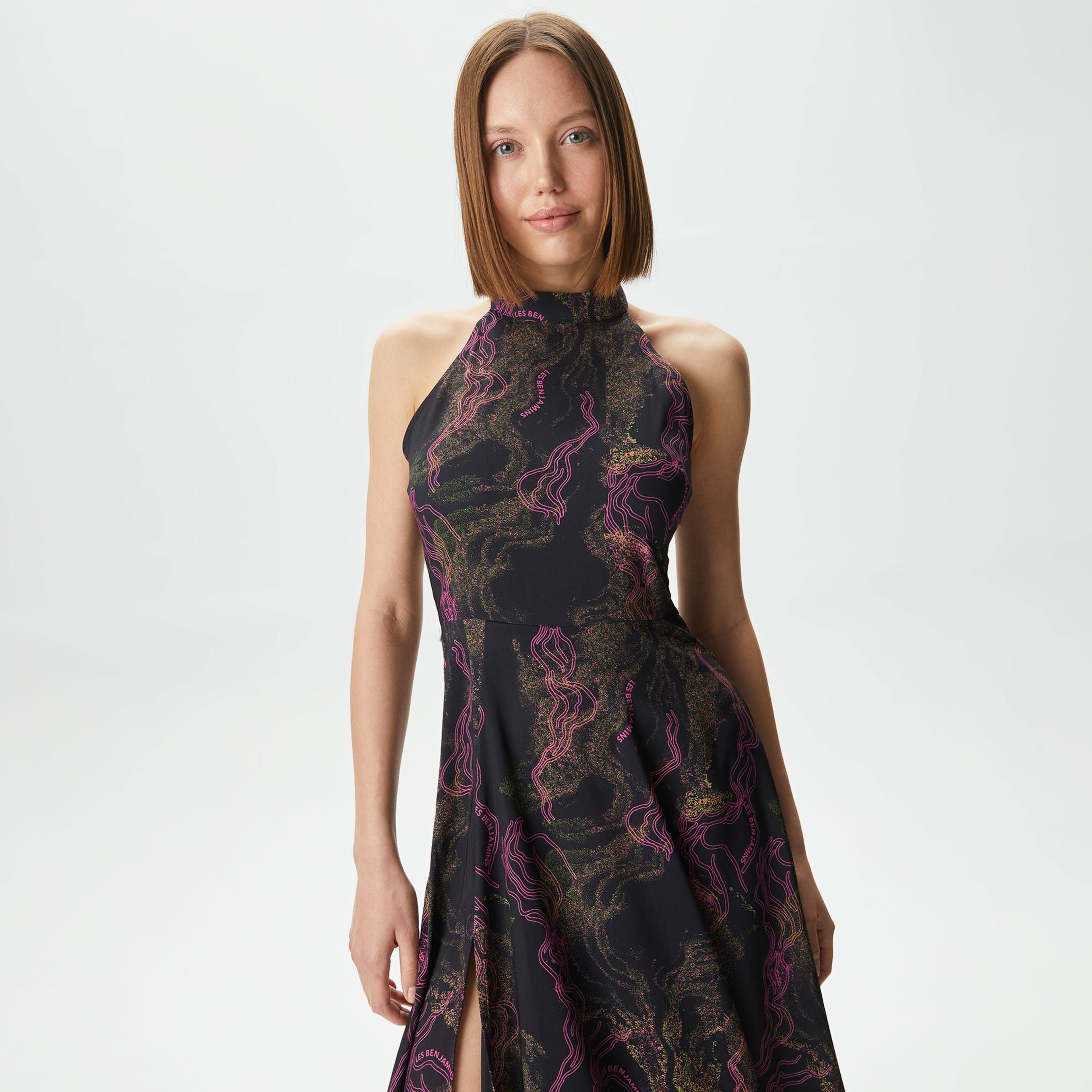 Les Benjamins Kısmet Voyage East to West 002 Kadın Siyah Elbise