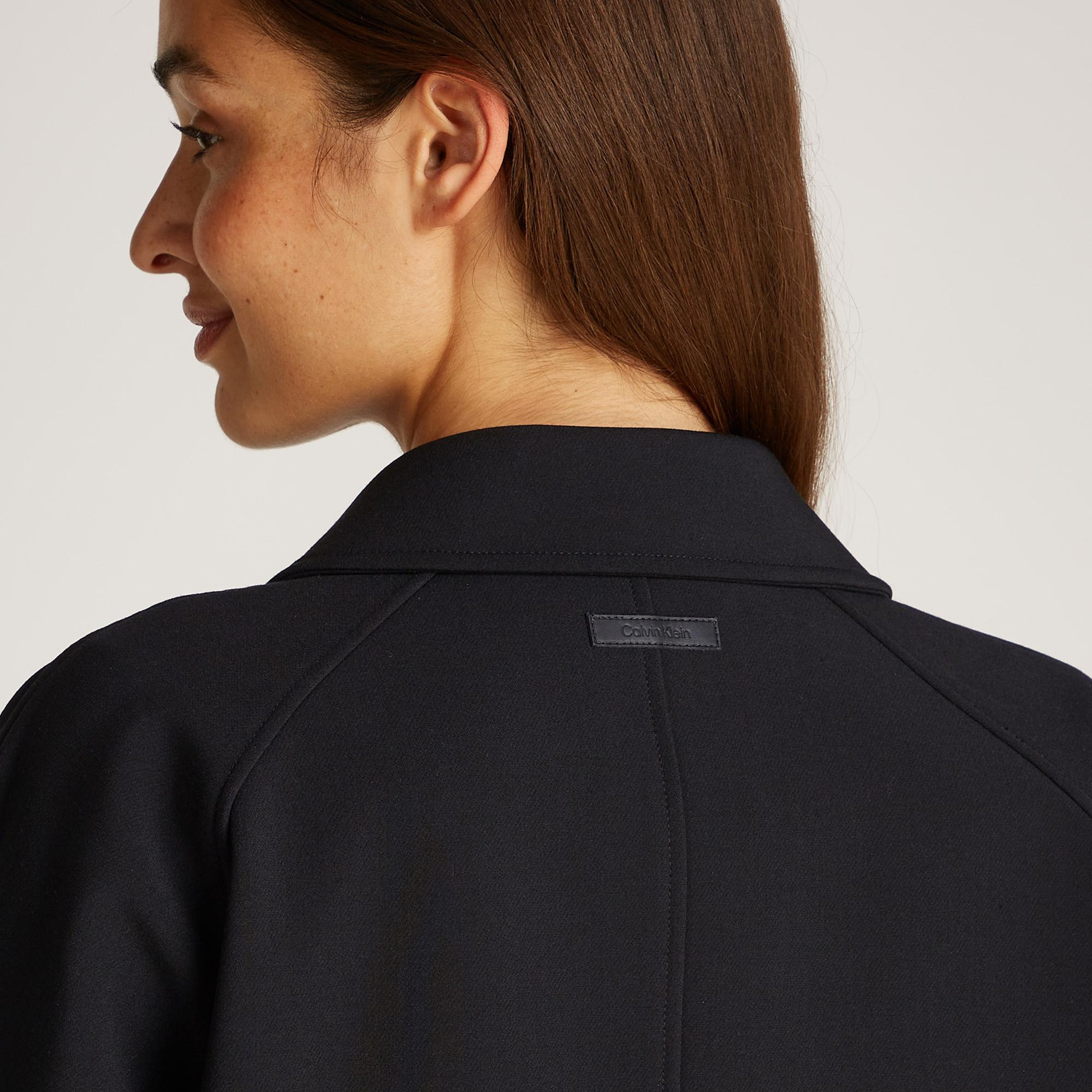Calvin Klein Kadın Siyah Mont