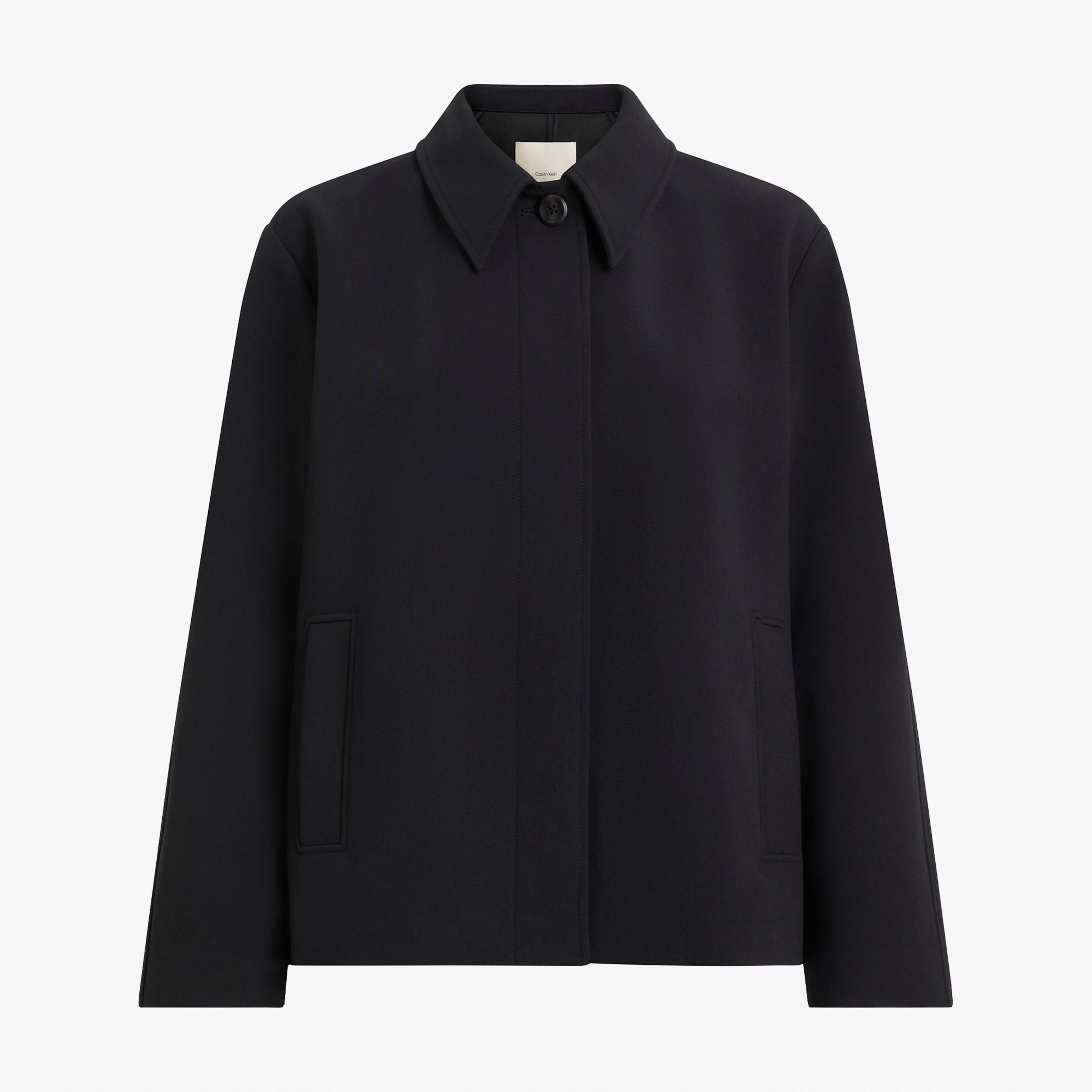Calvin Klein Kadın Siyah Mont