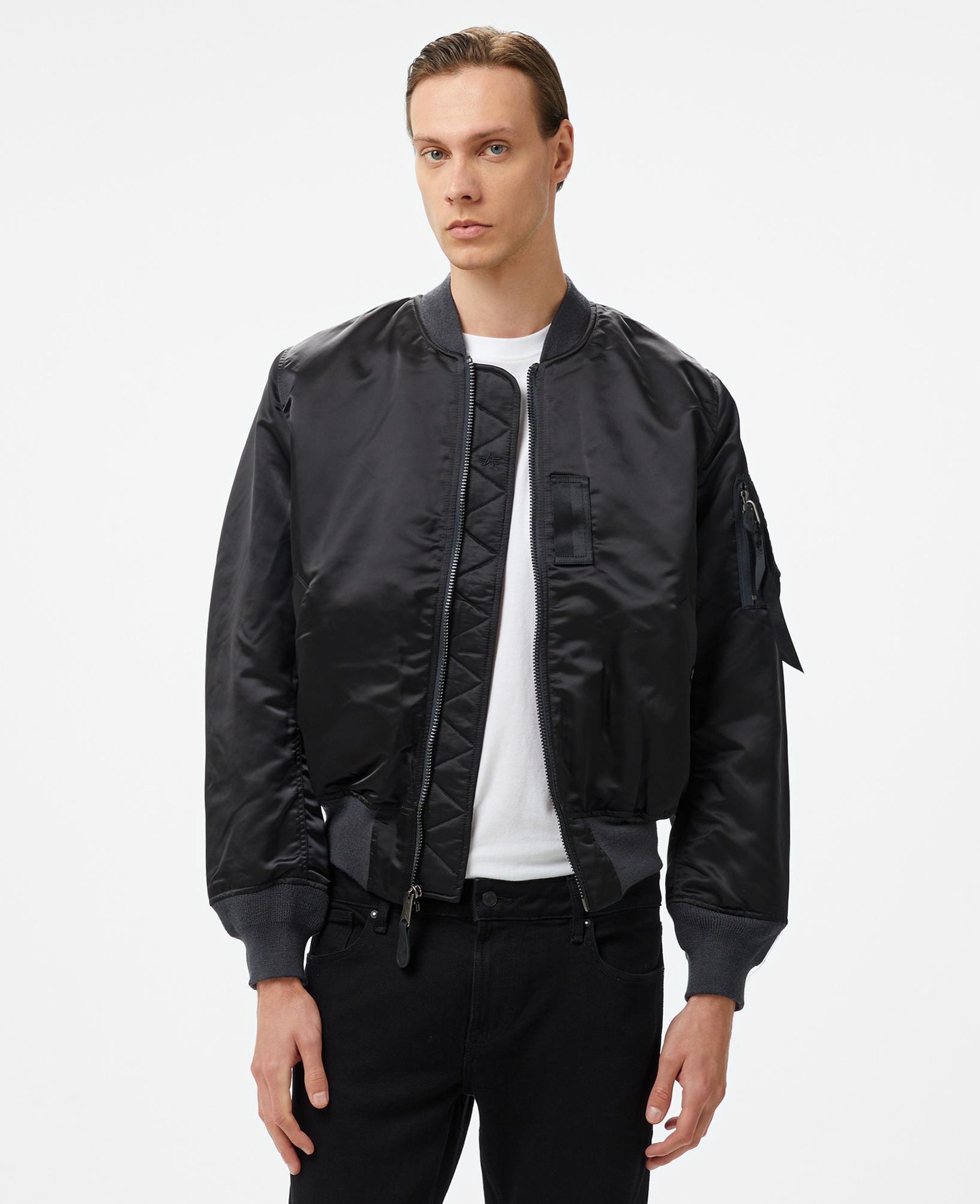 Alpha Industries 1960S Ma-1 Flight Erkek Siyah Ceket