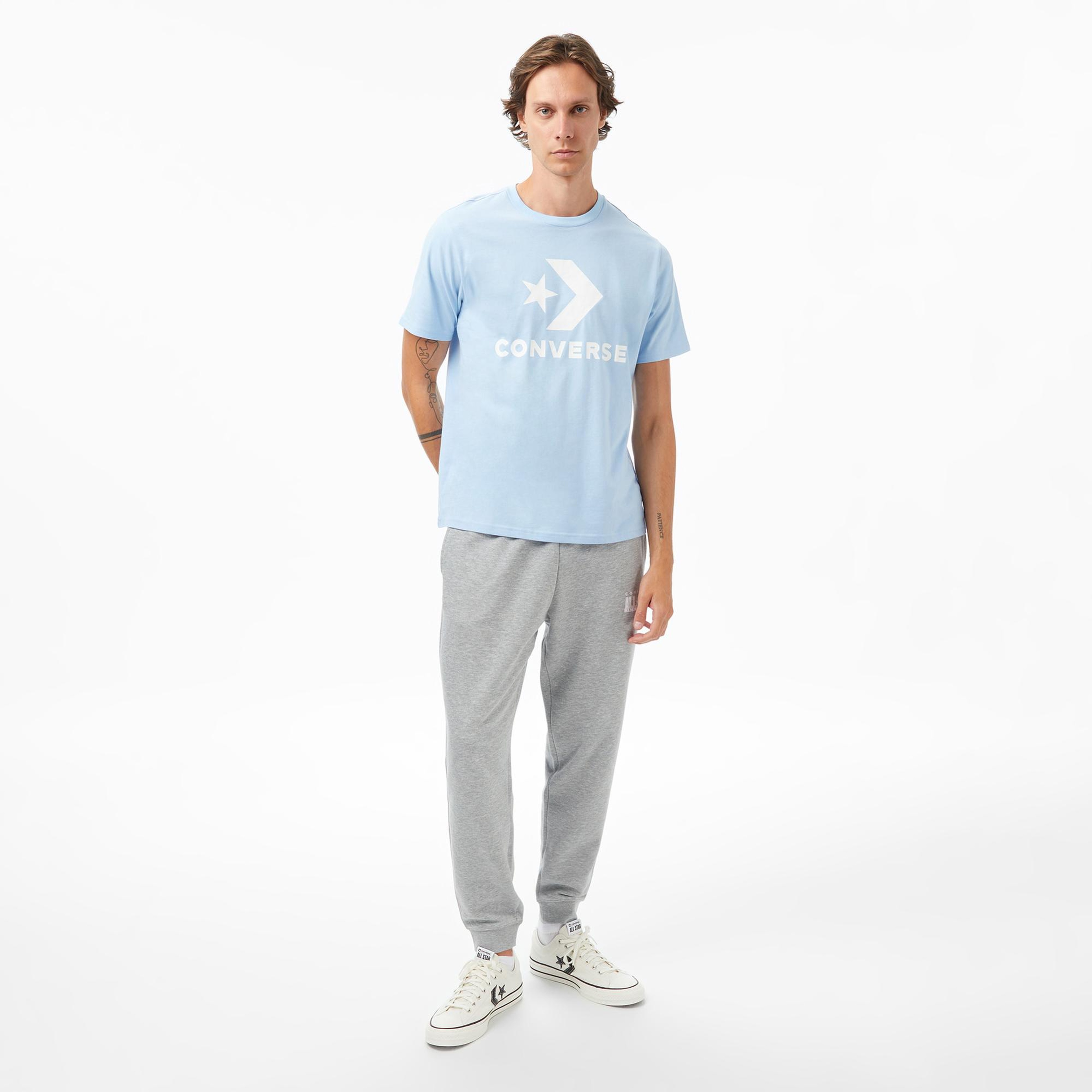 Converse Erkek Mavi T-Shirt