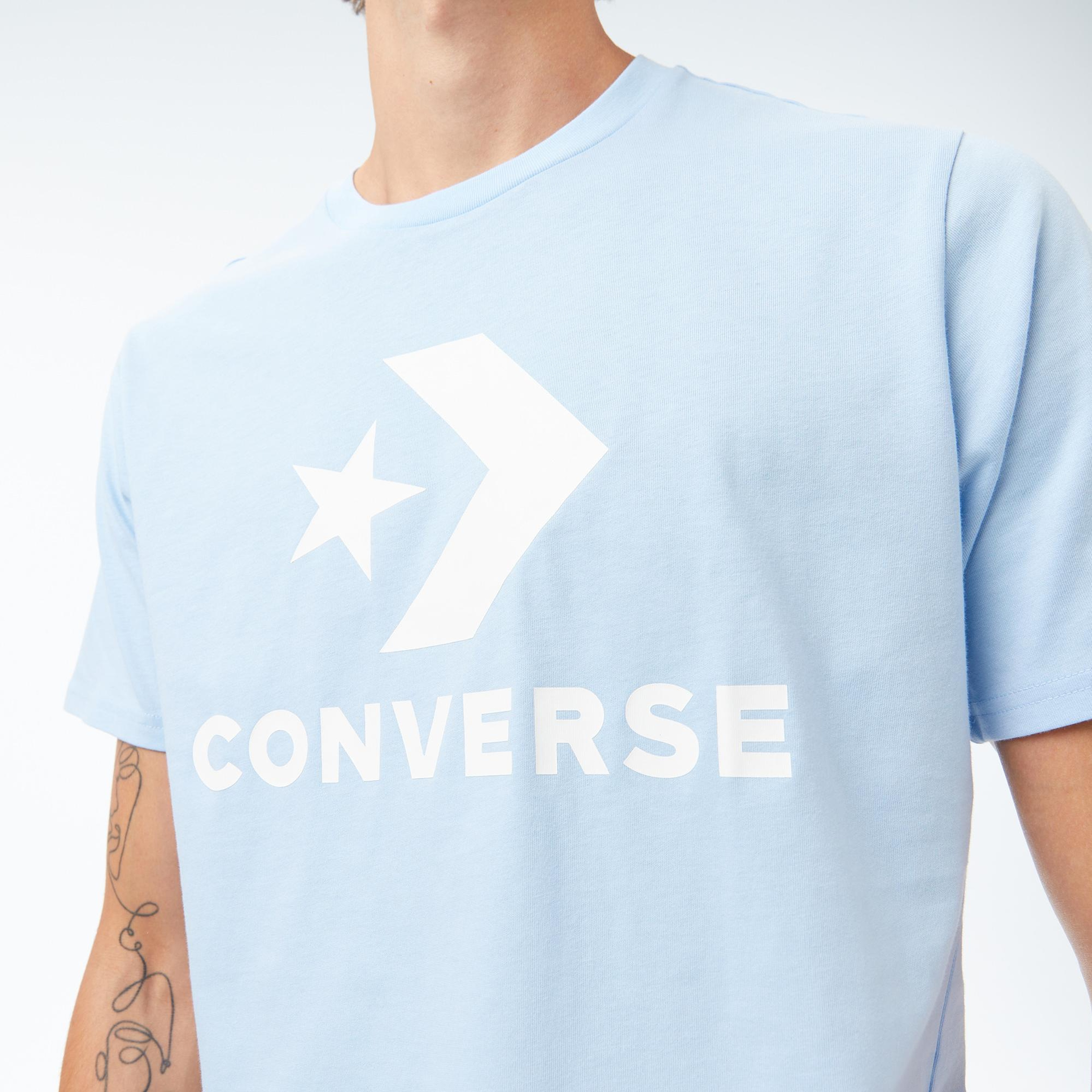 Converse Erkek Mavi T-Shirt